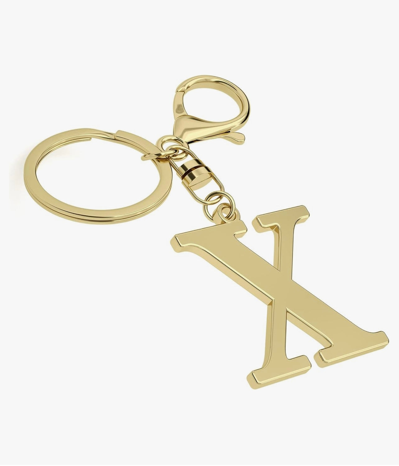 The Golden Initial Keychain – Personalized Elegance in Every Detail
