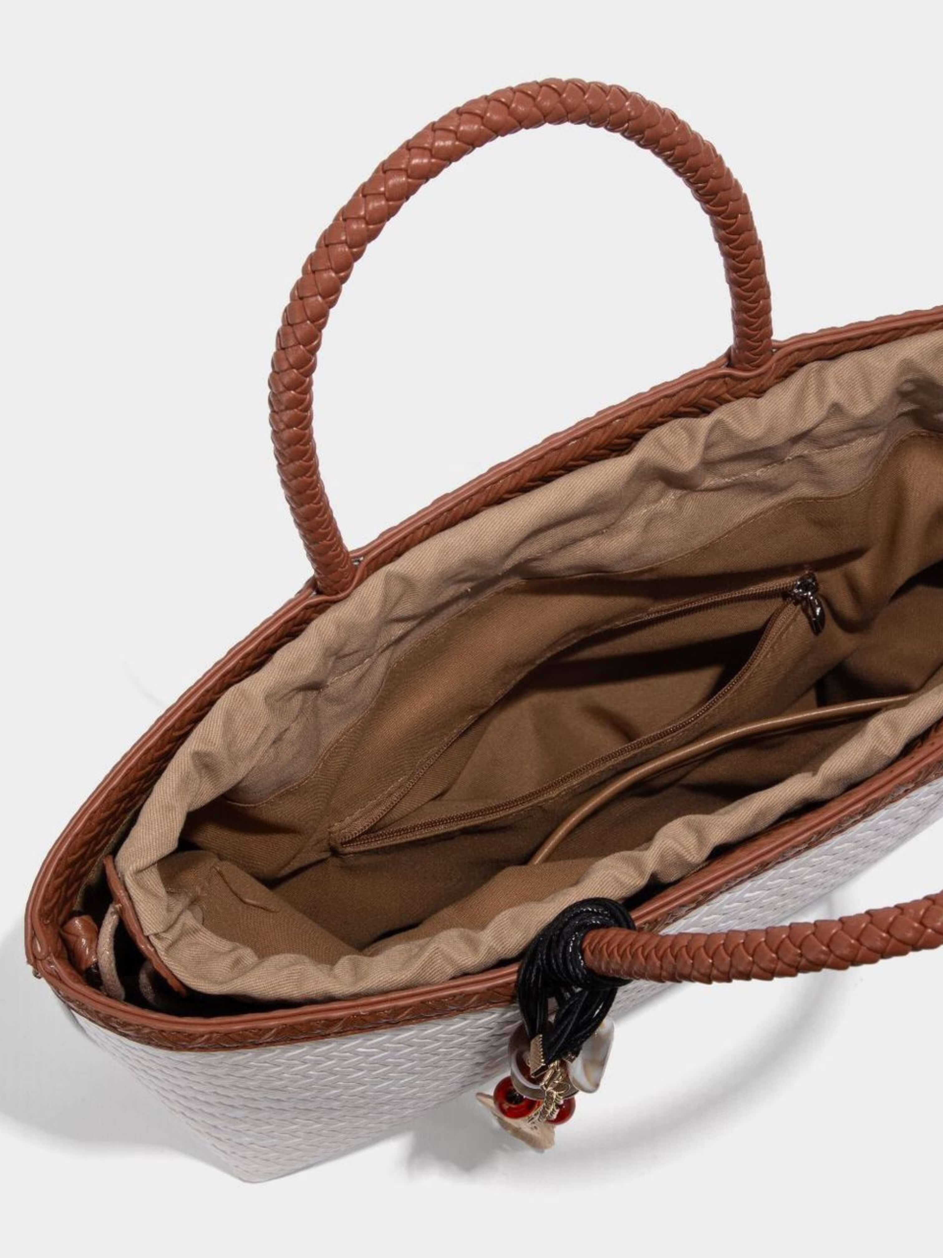 Sienna Boho Woven Tote