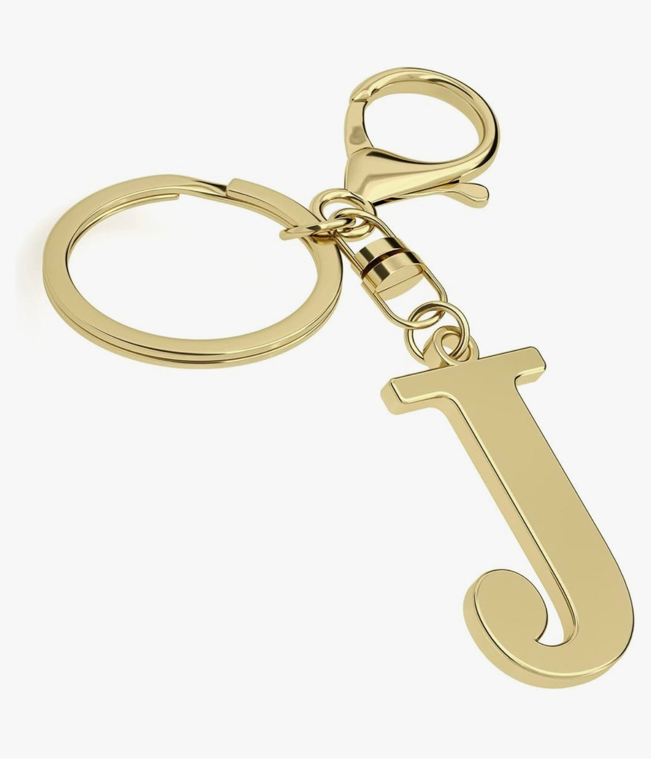 The Golden Initial Keychain – Personalized Elegance in Every Detail