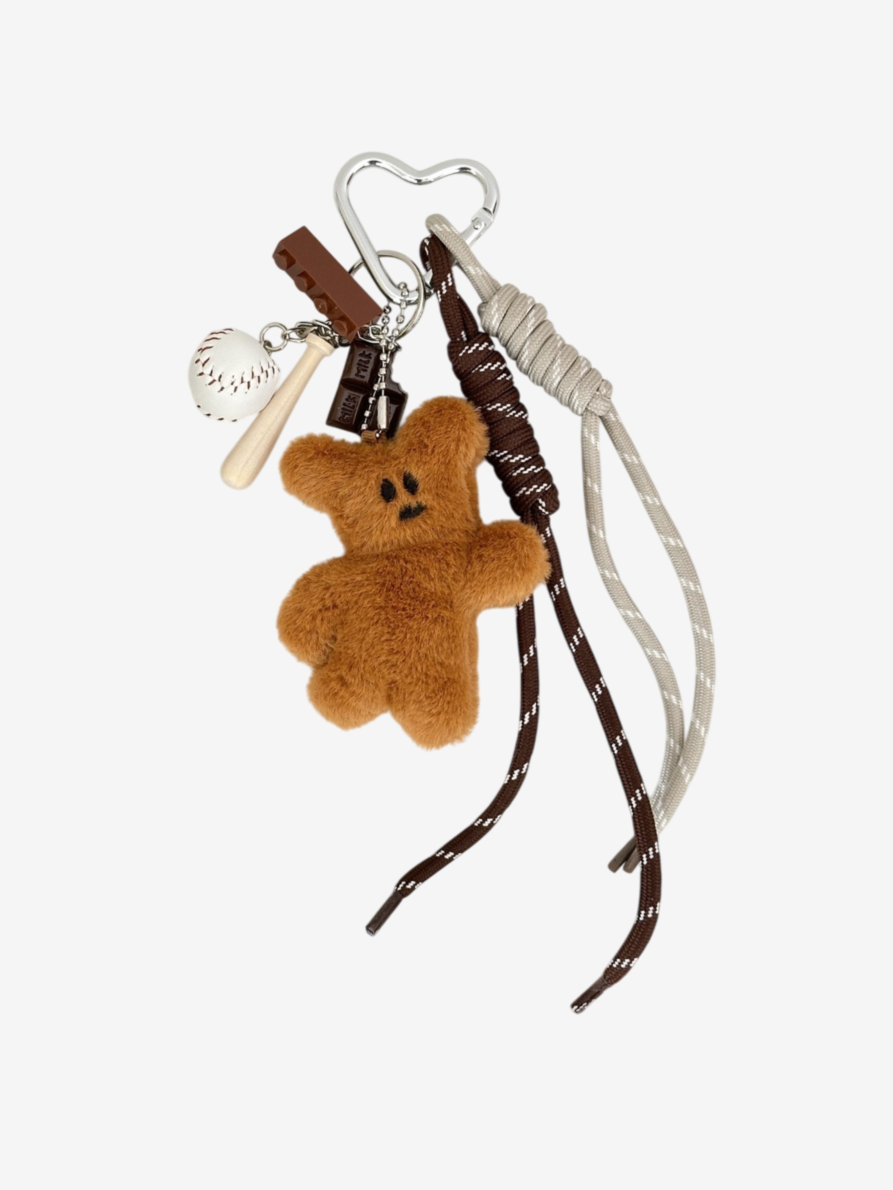 Jorielle | Plush Teddy Bear Keychain – Cute & Playful Accessory