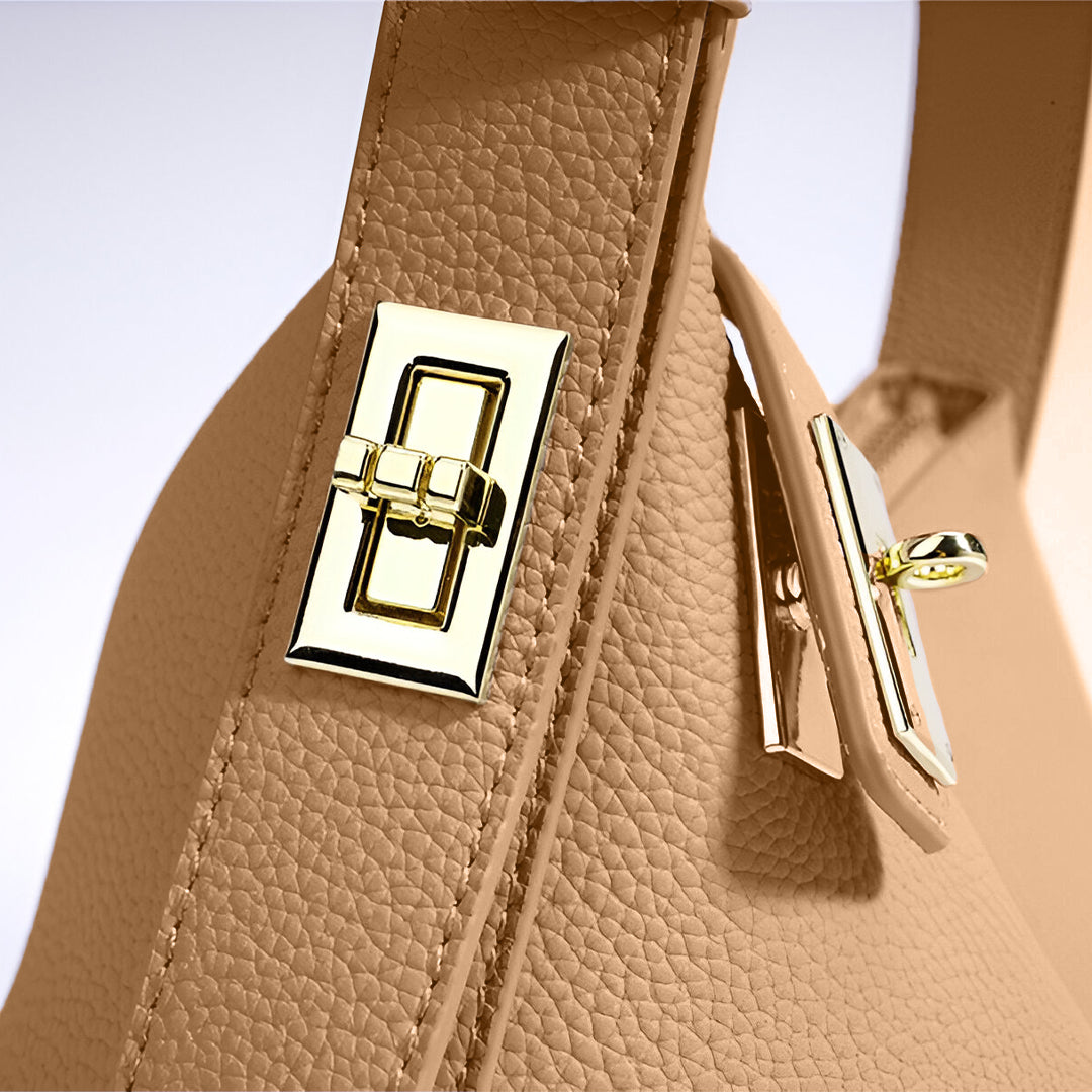 Delia Structured Shoulder Bag