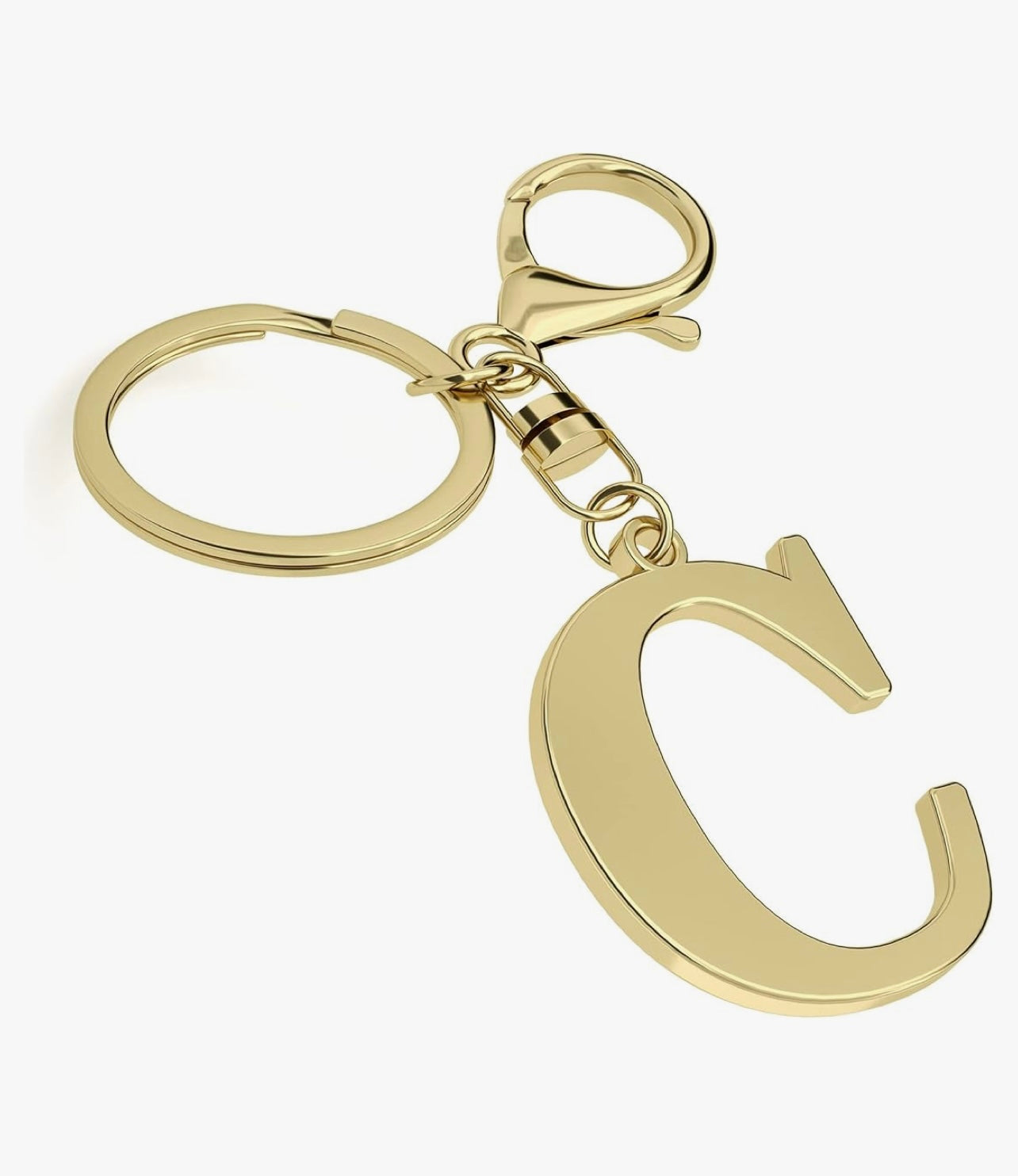 The Golden Initial Keychain – Personalized Elegance in Every Detail