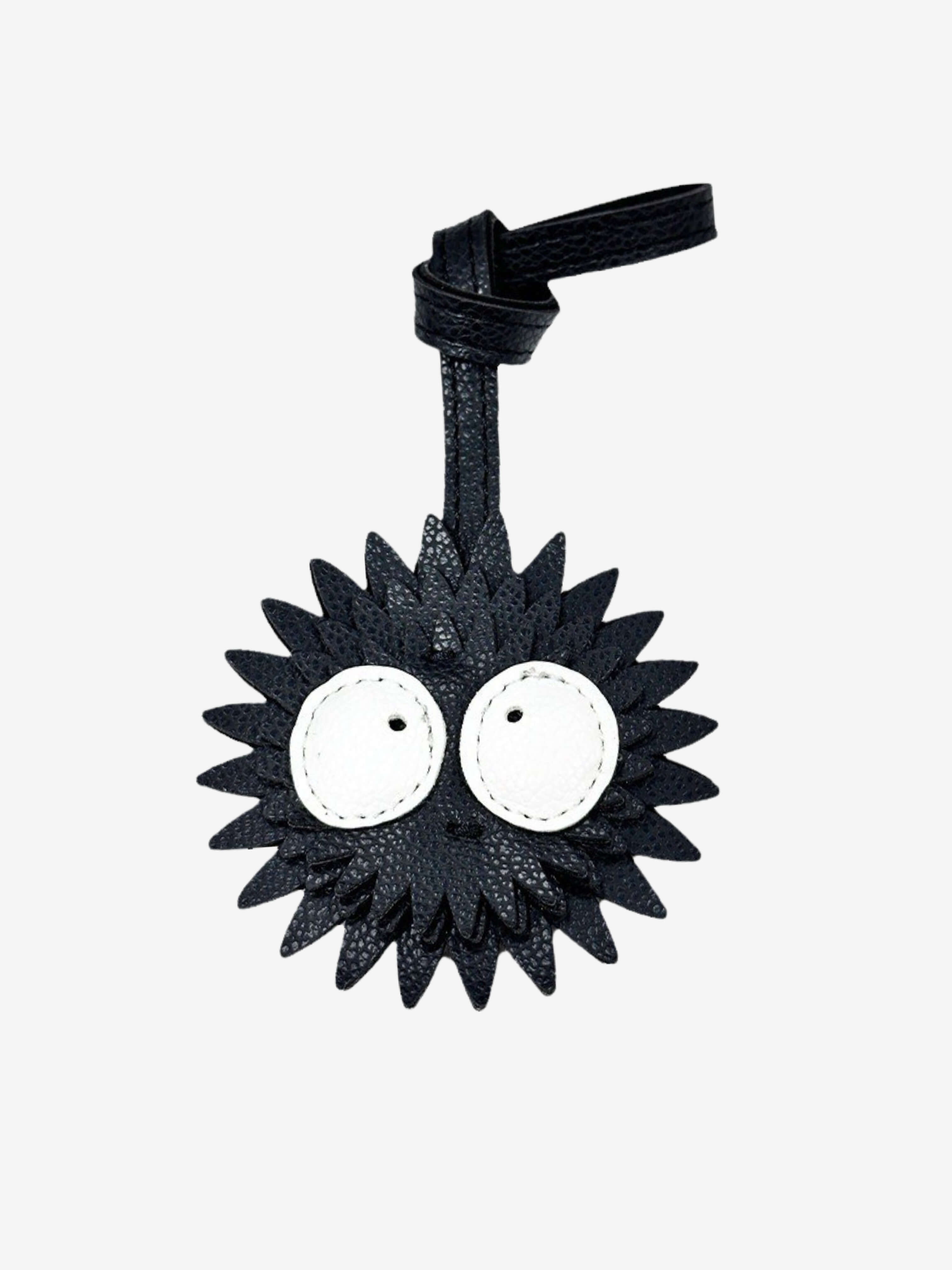 The Spiky Leather Charm – Playful Edge for Your Bag