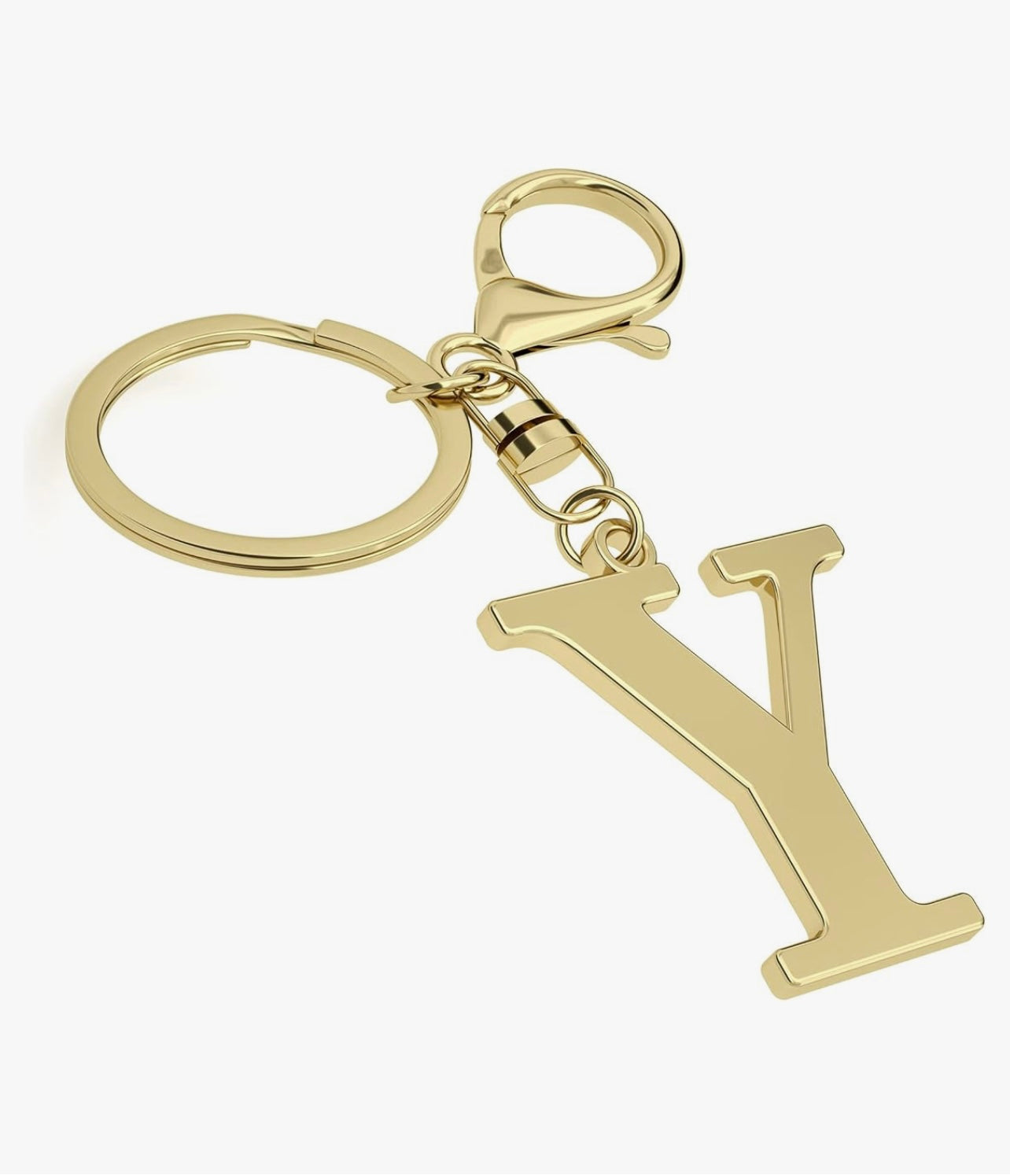 The Golden Initial Keychain – Personalized Elegance in Every Detail