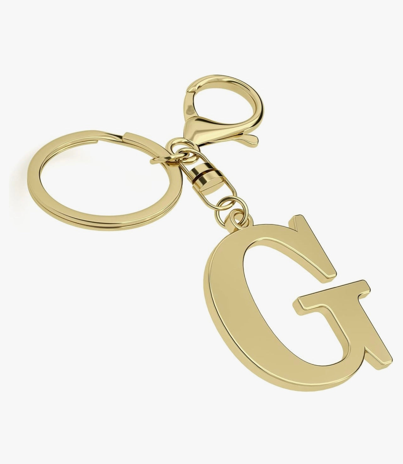 The Golden Initial Keychain – Personalized Elegance in Every Detail
