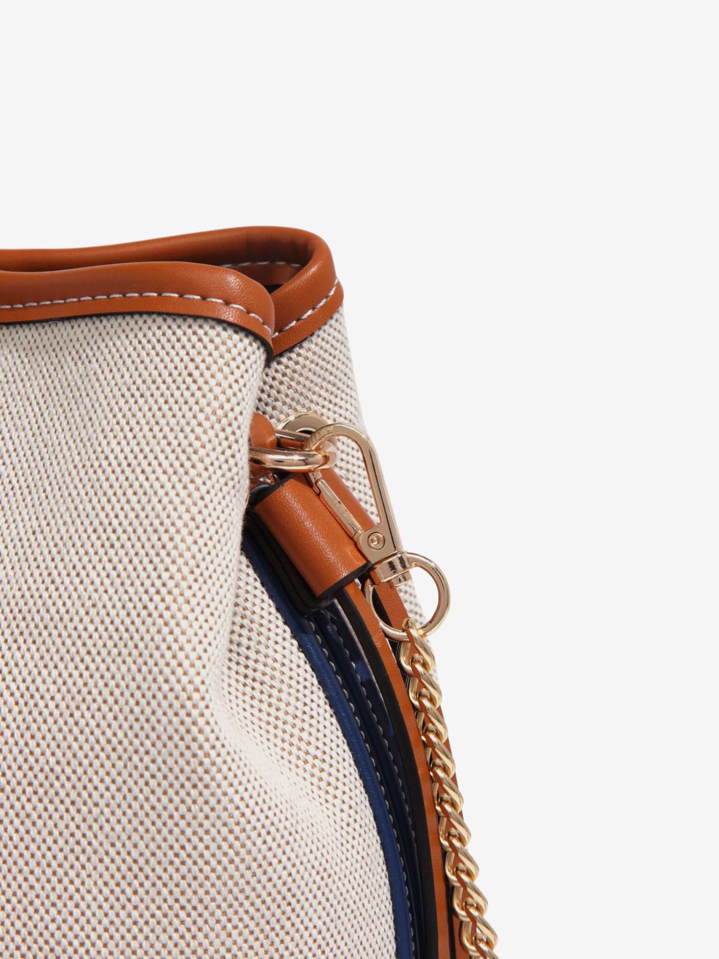 The Canvas Leather Bucket Bag from Lyora Solé – Where Sophistication Meets Everyday Versatility