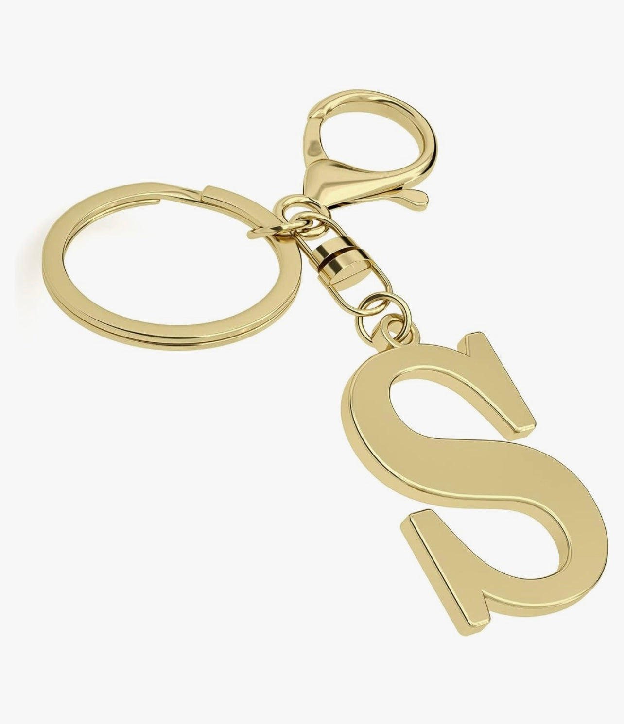 The Golden Initial Keychain – Personalized Elegance in Every Detail