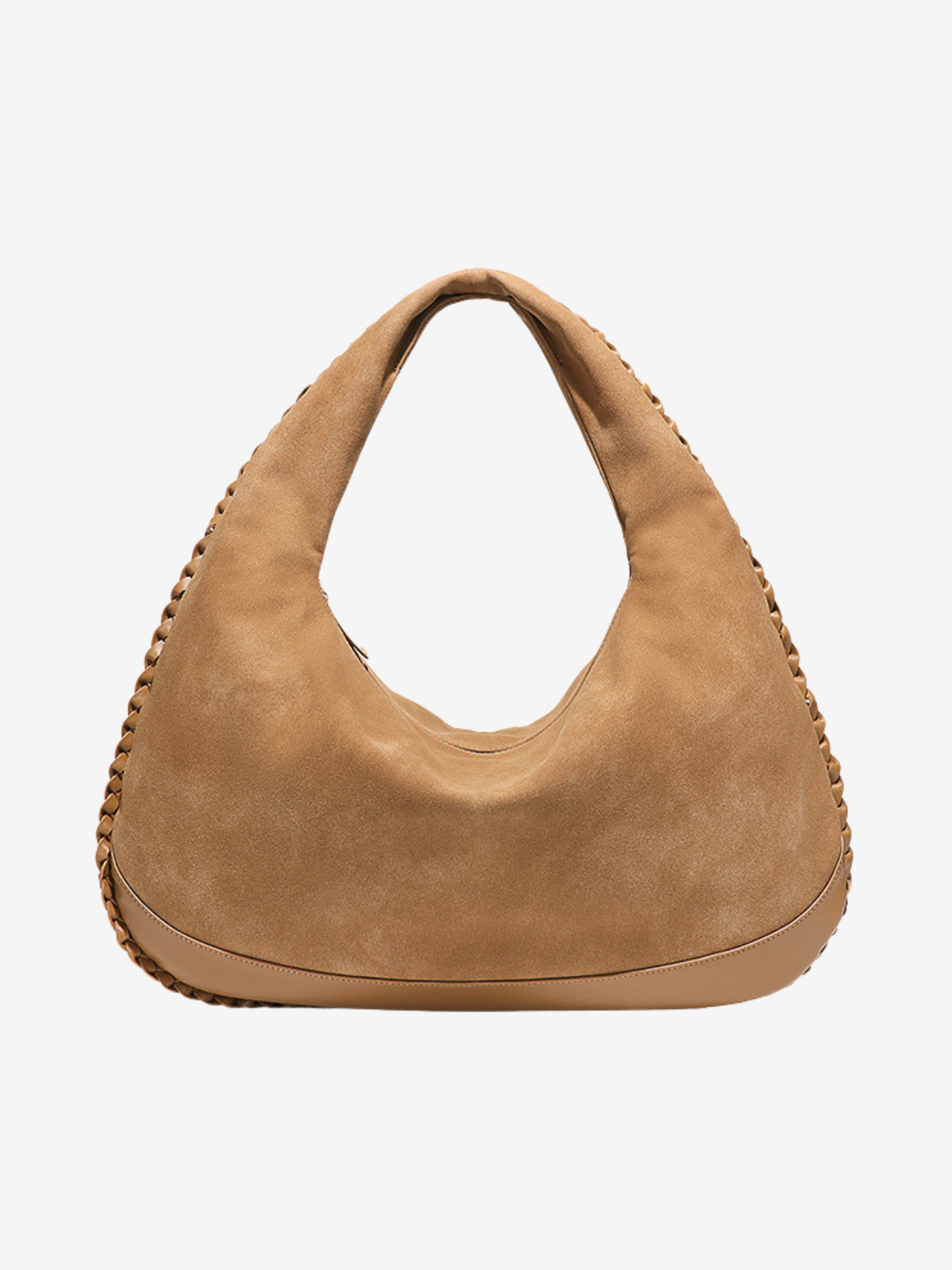 Aurora – Luxe Suede Hobo Tote