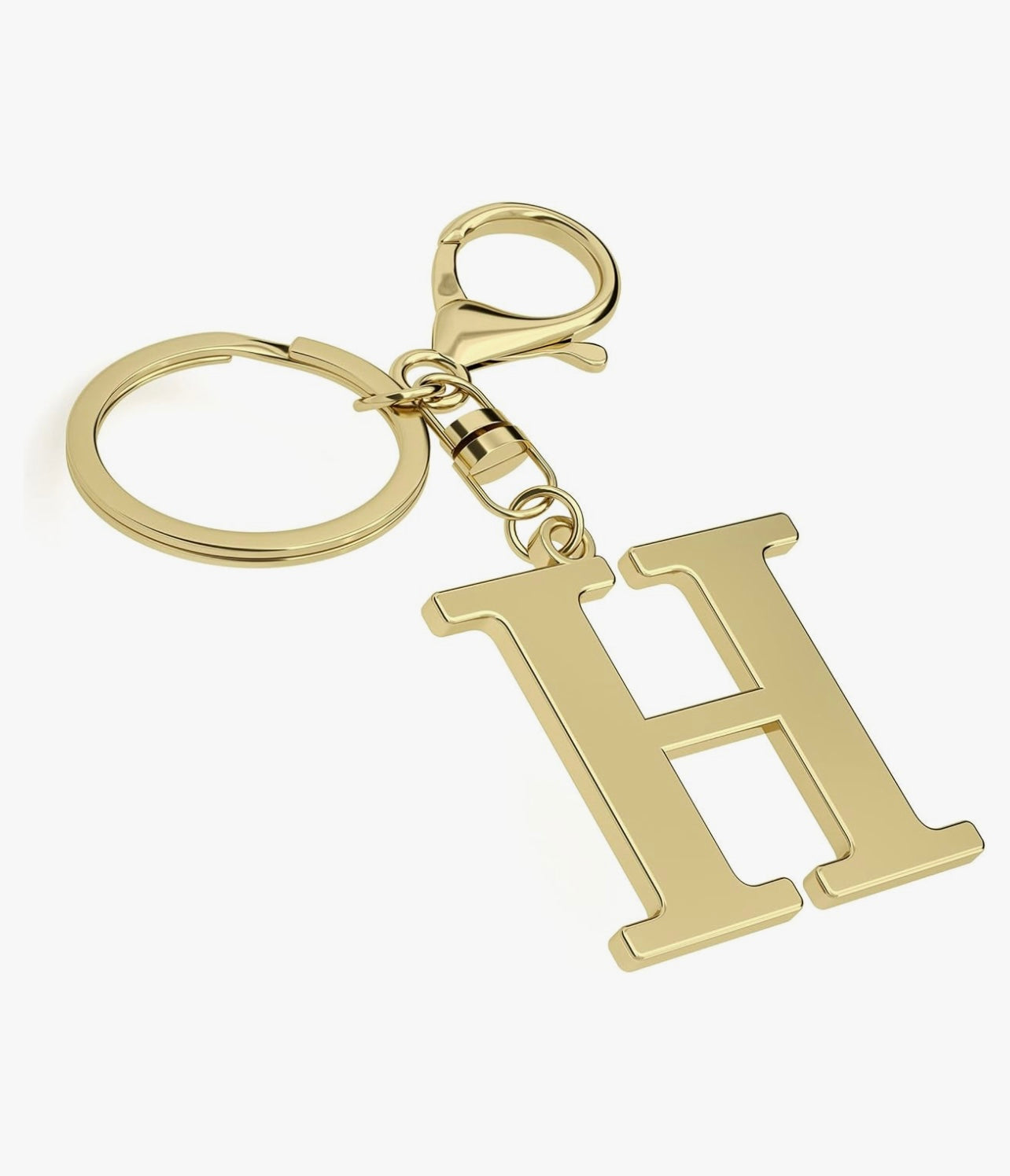 The Golden Initial Keychain – Personalized Elegance in Every Detail