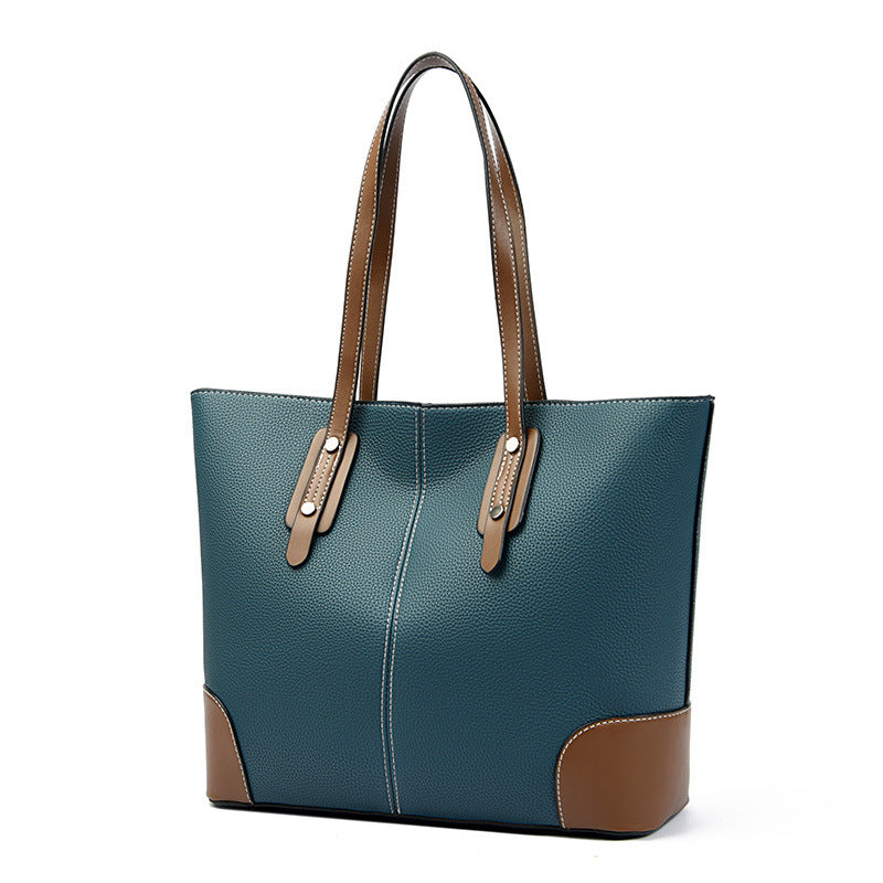 Elena Two-Tone Tote