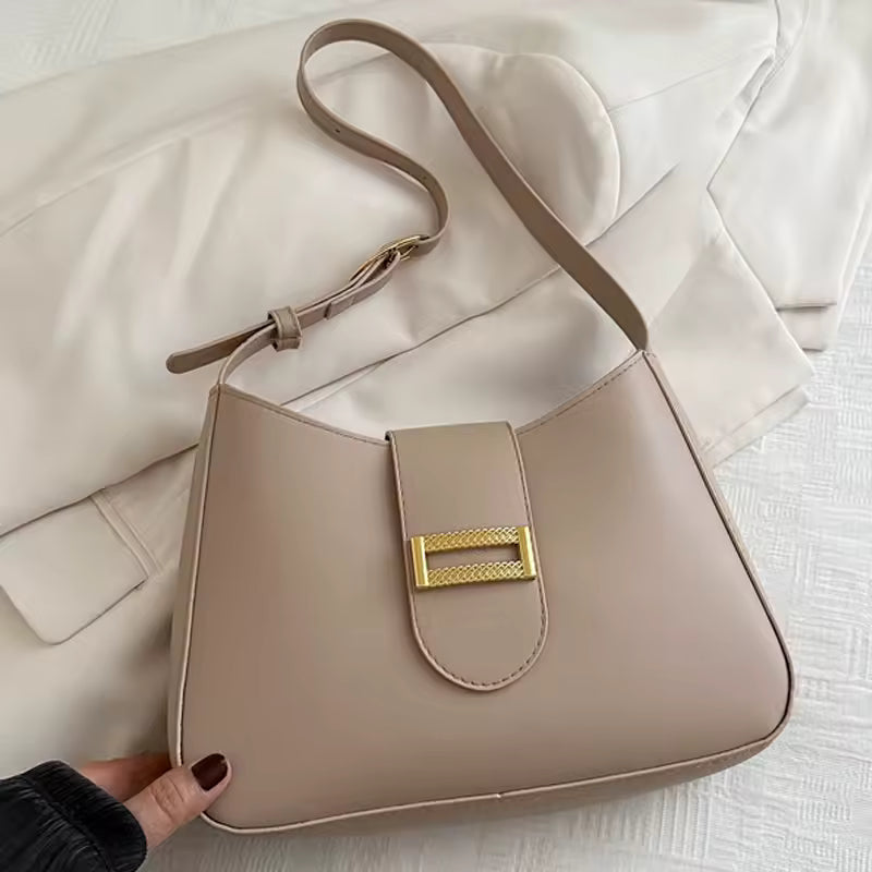 The Emilia Midnight Shoulder Bag