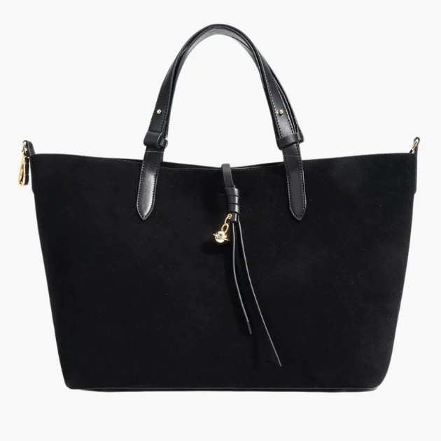 Savannah Suede Elegance Tote