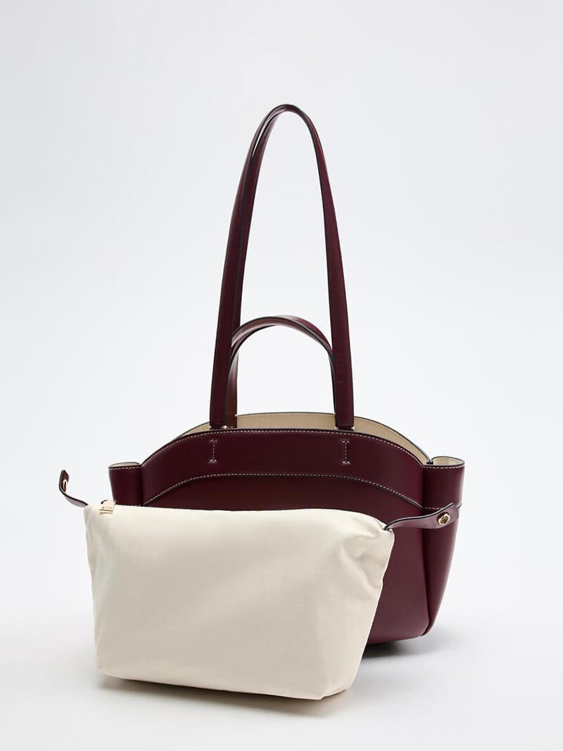 Burgundy Shopper Bag – Timeless Elegance Meets Everyday Function