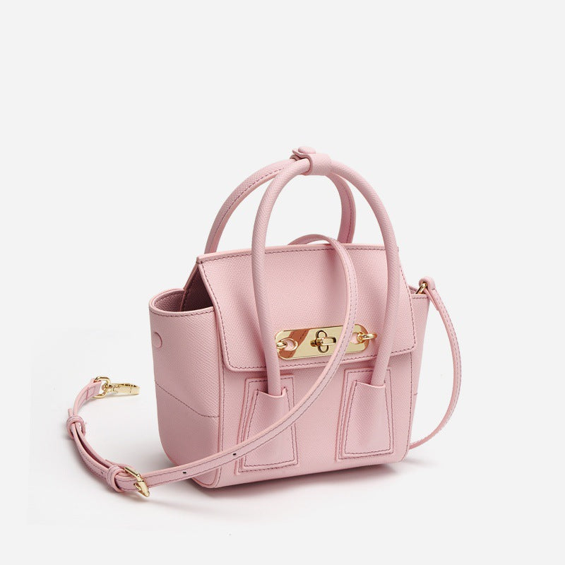 Elena – Pink Winged Mini Tote
