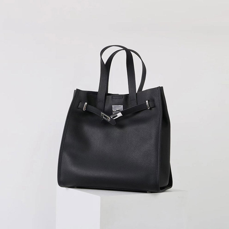Isabelle Classic Leather Tote Bag