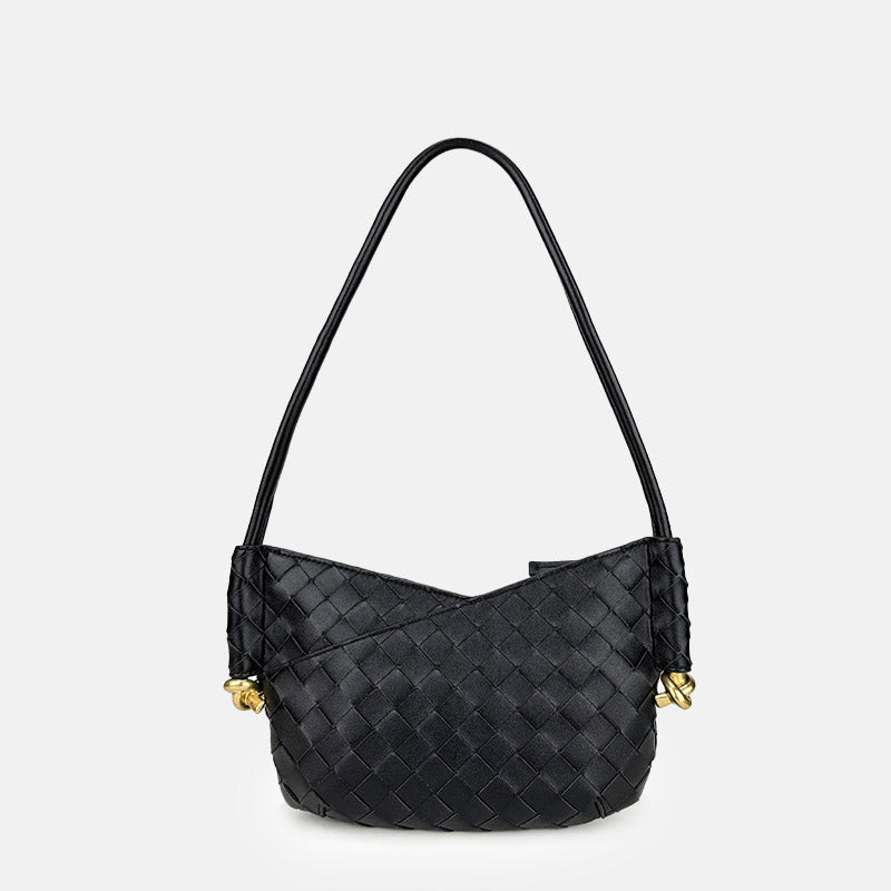 Sky Woven Shoulder Bag