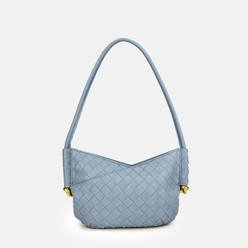 Sky Woven Shoulder Bag