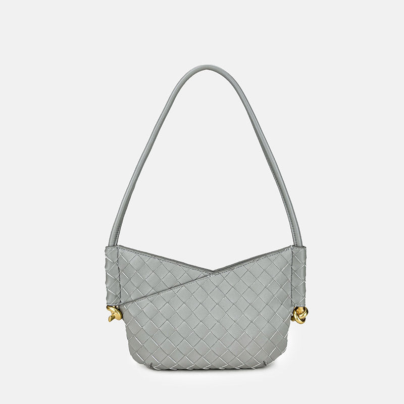 Sky Woven Shoulder Bag