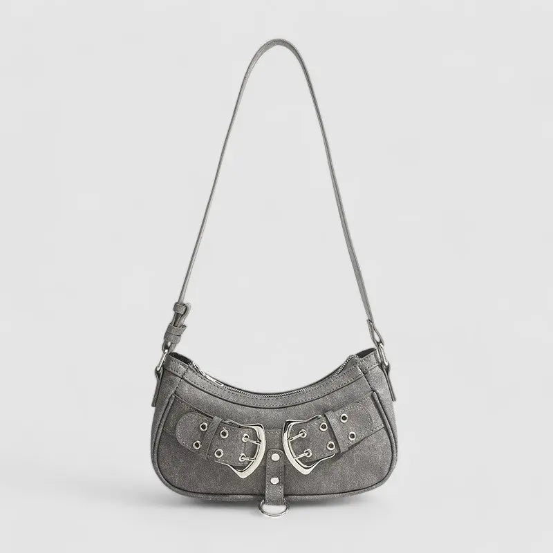 Bae Chic Buckle Shoulder Bag – Urban Gray