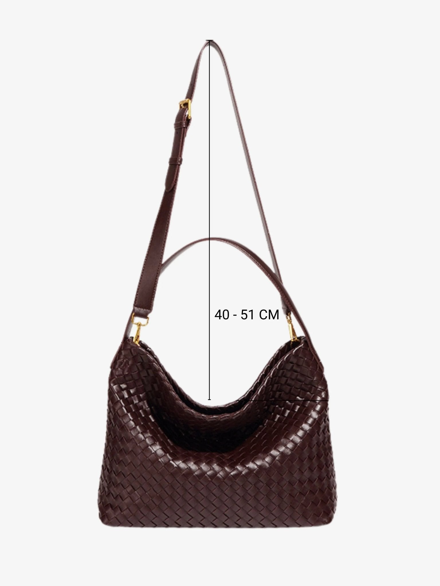 Brown Woven Shoulder Bag – Timeless Craftsmanship with Modern Ease