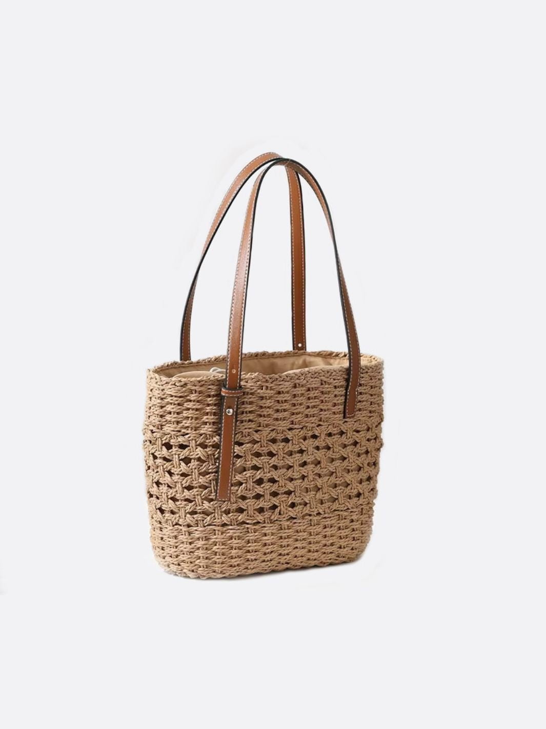Solea Woven Straw Tote Bag