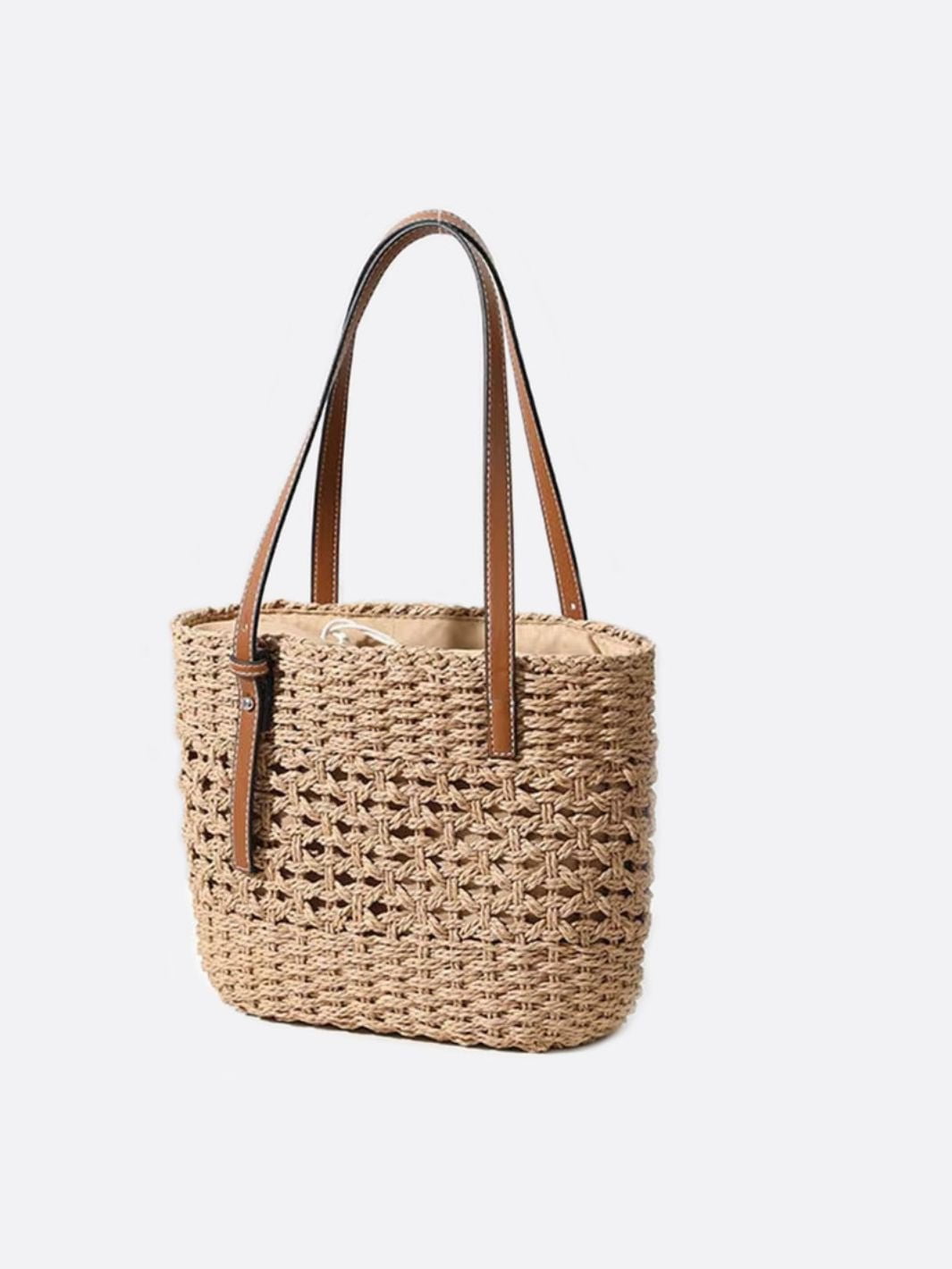 Solea Woven Straw Tote Bag