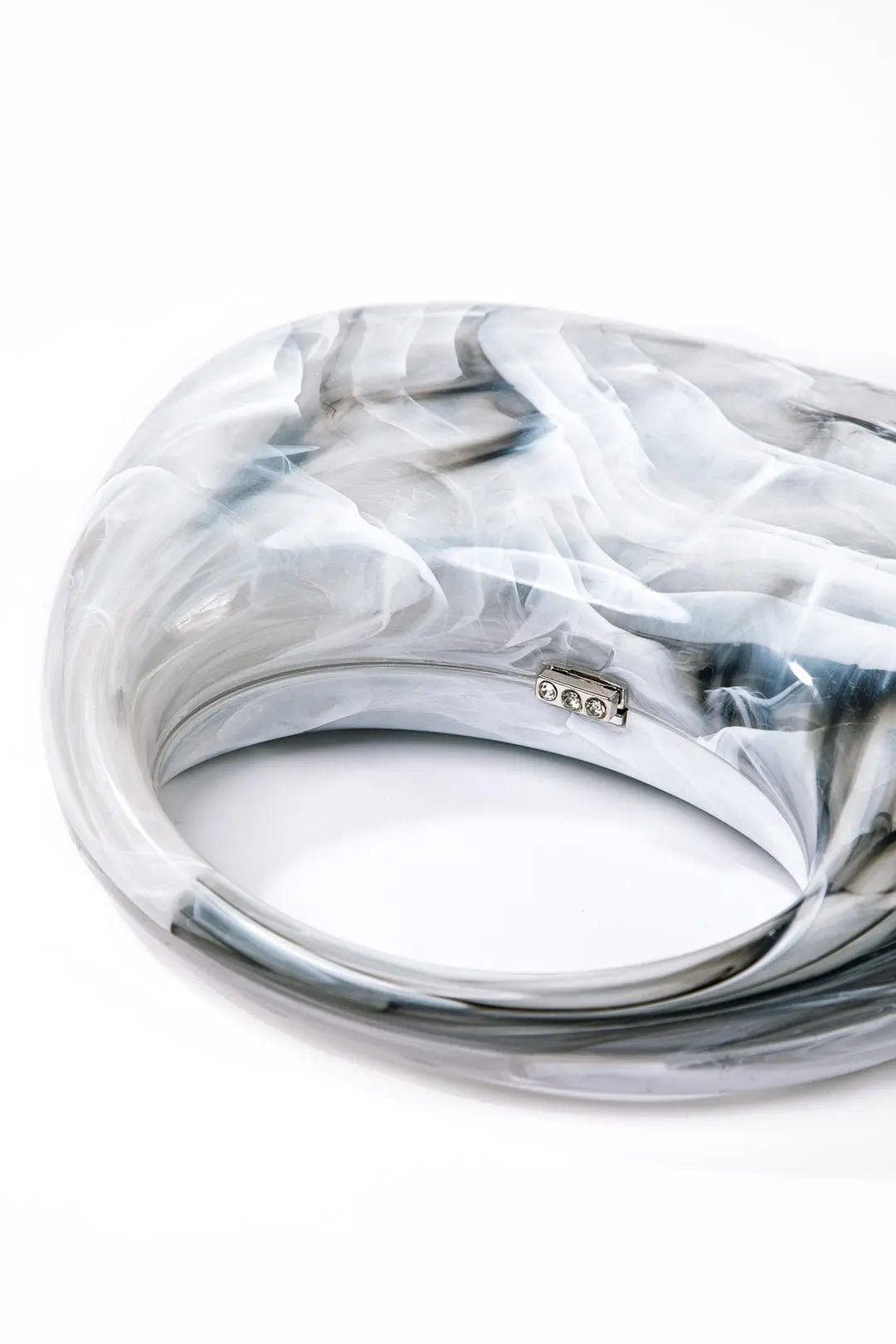 Celeste Sculptural Acrylic Clutch