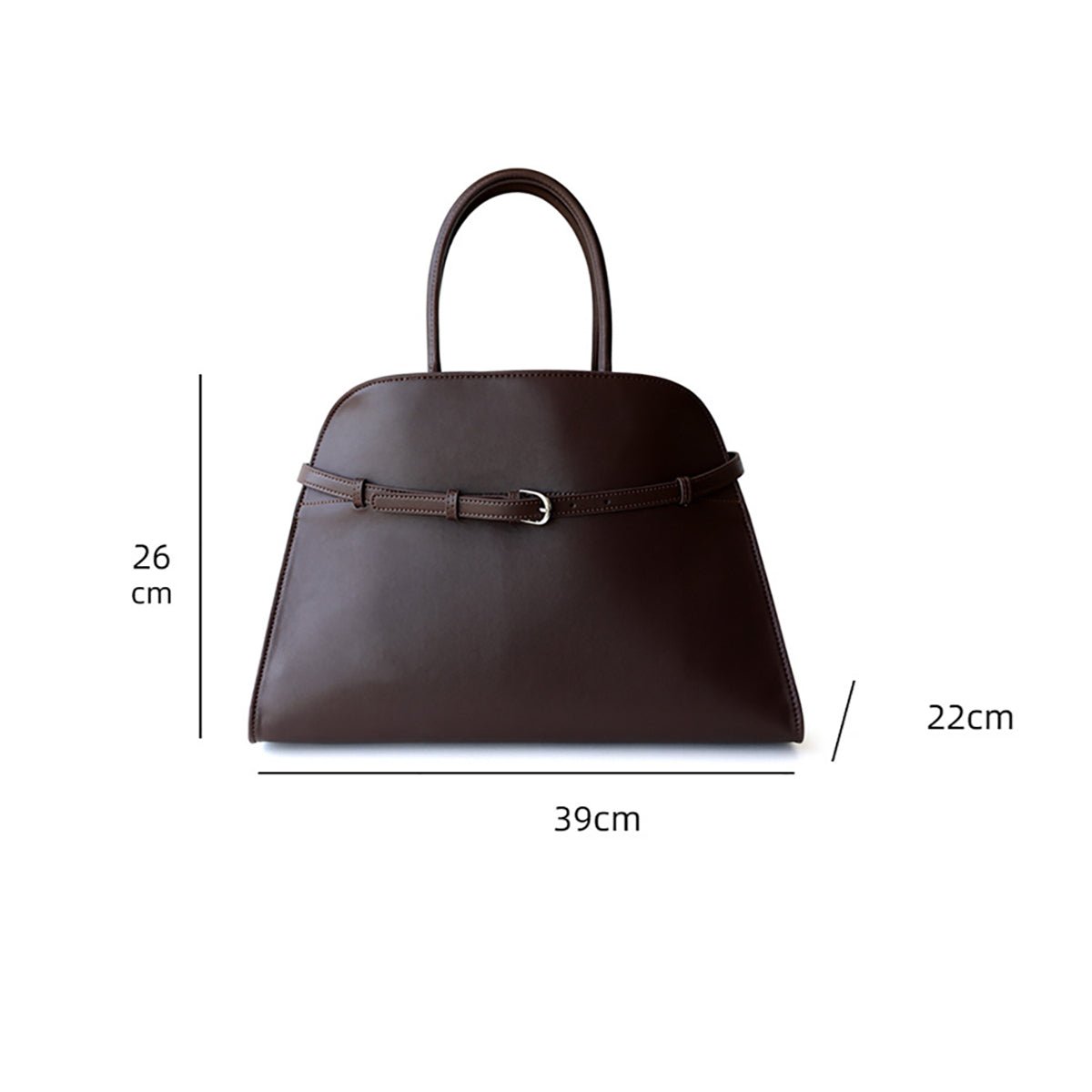 Corine Classic Buckle Handbag