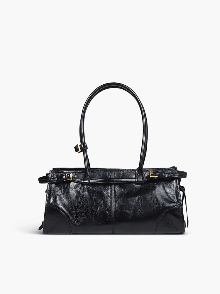 Diana Sleek Leather Shoulder Bag