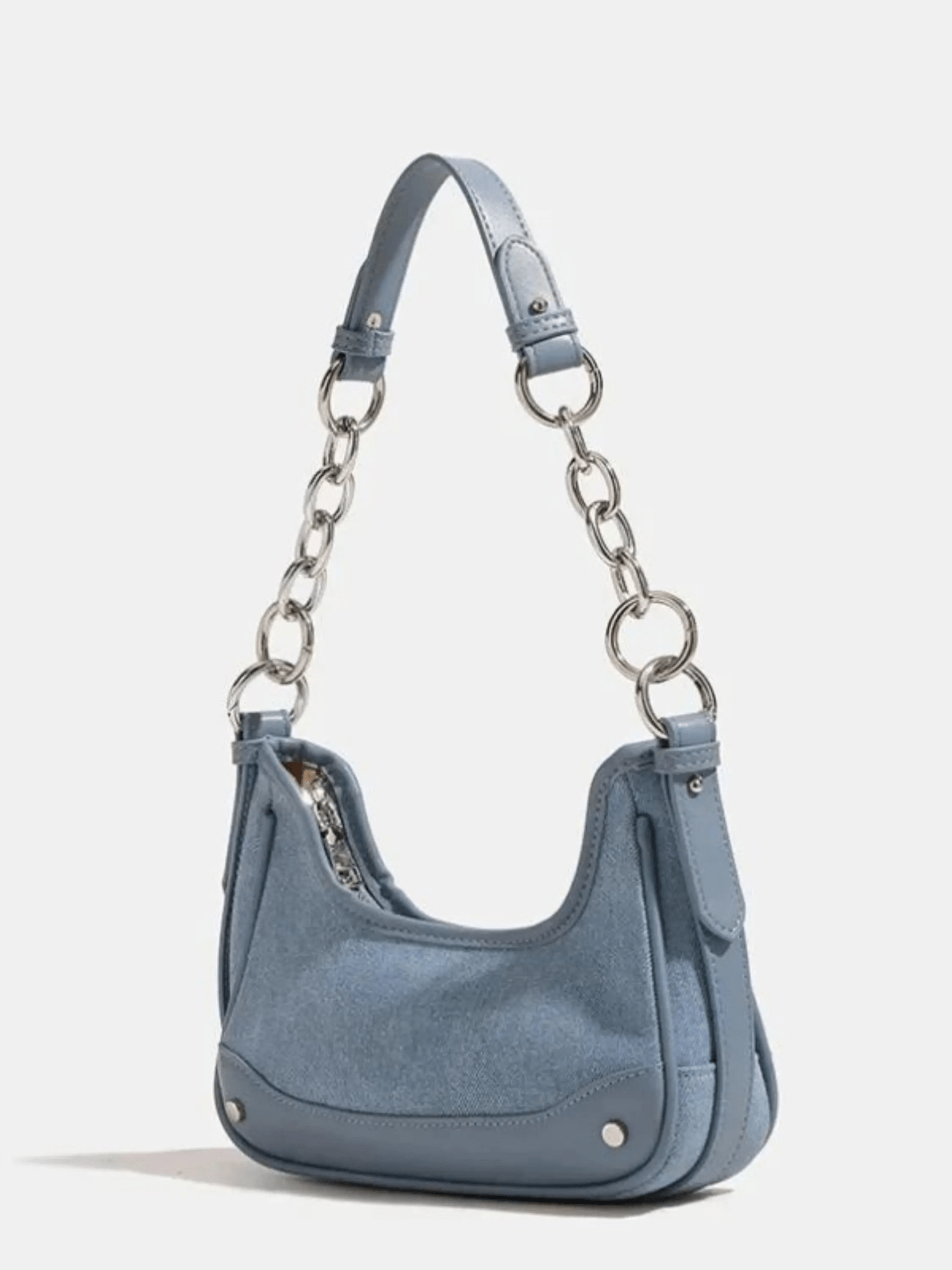The Lyanna Denim Chain Bag