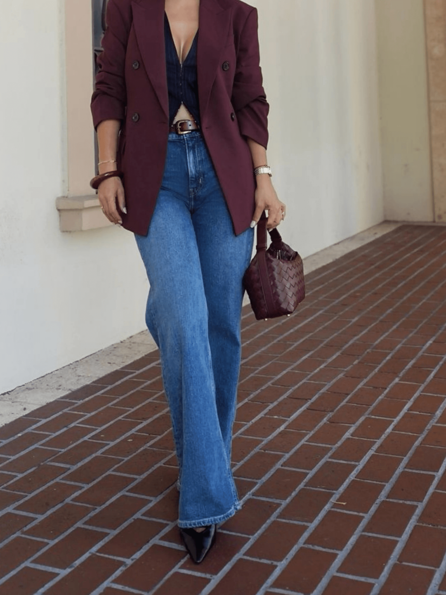 Emily – Luxurious Woven Leather Handbag