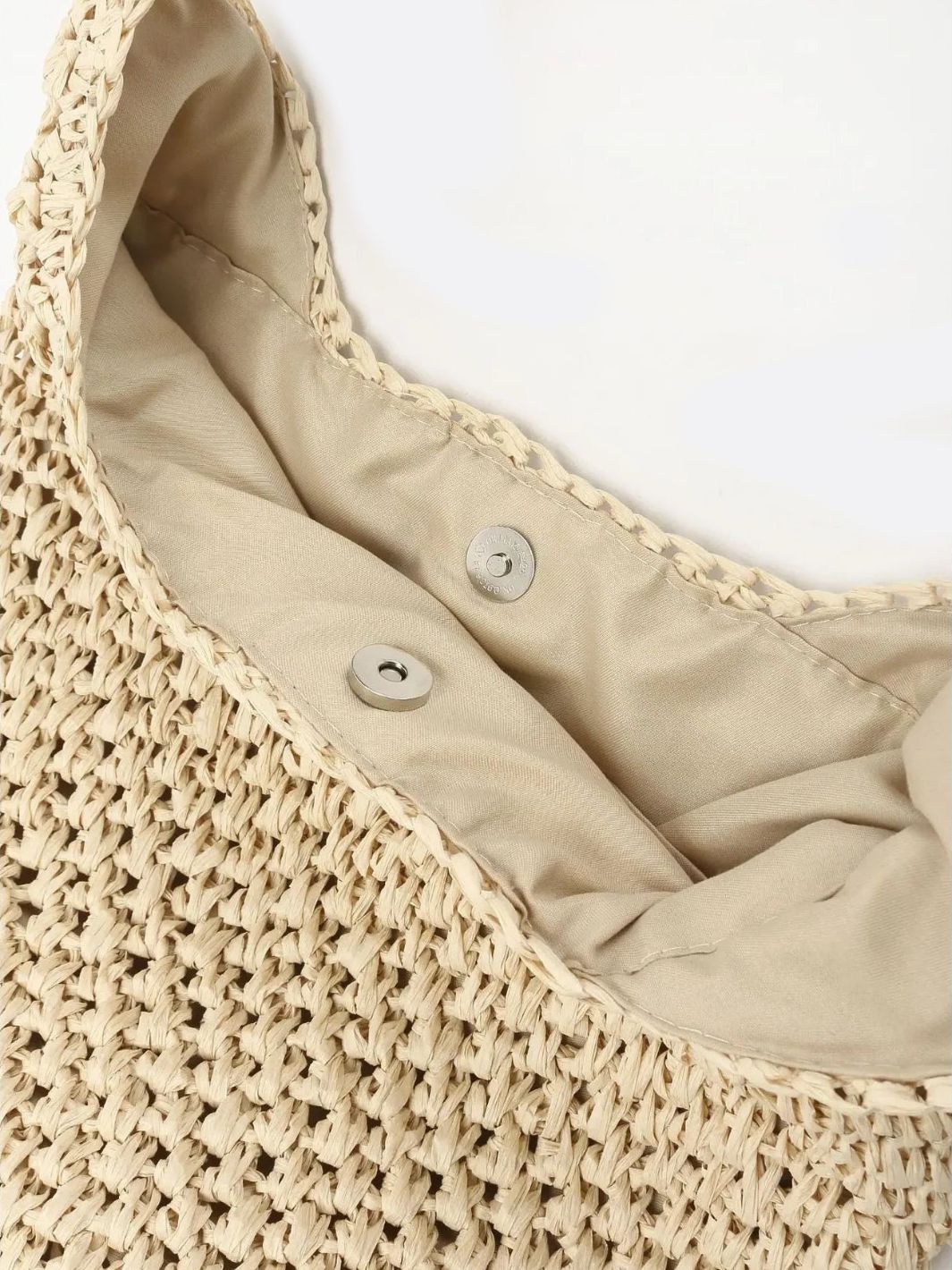 Boho Fringe Straw Shoulder Bag