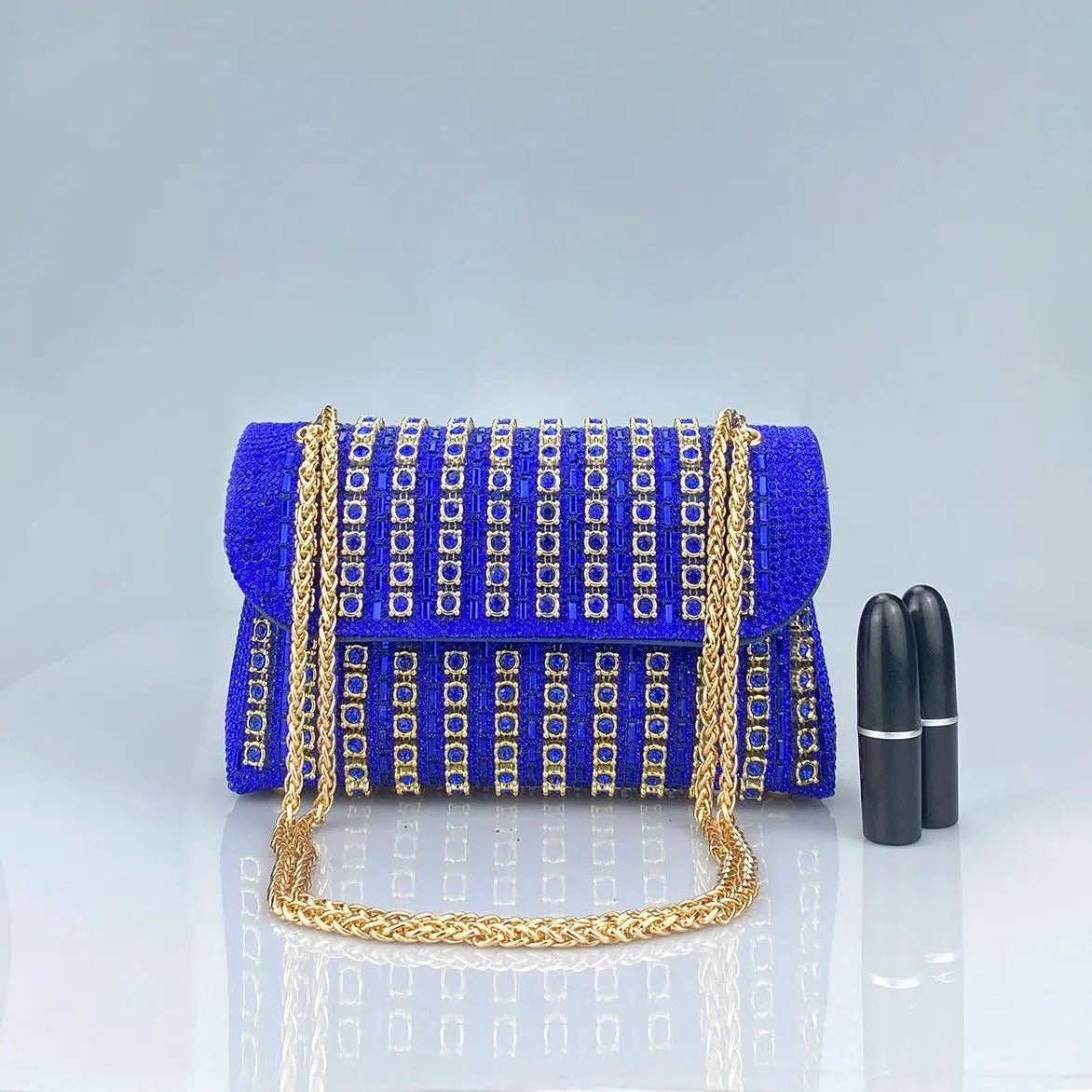 The Elara Crystal Clutch