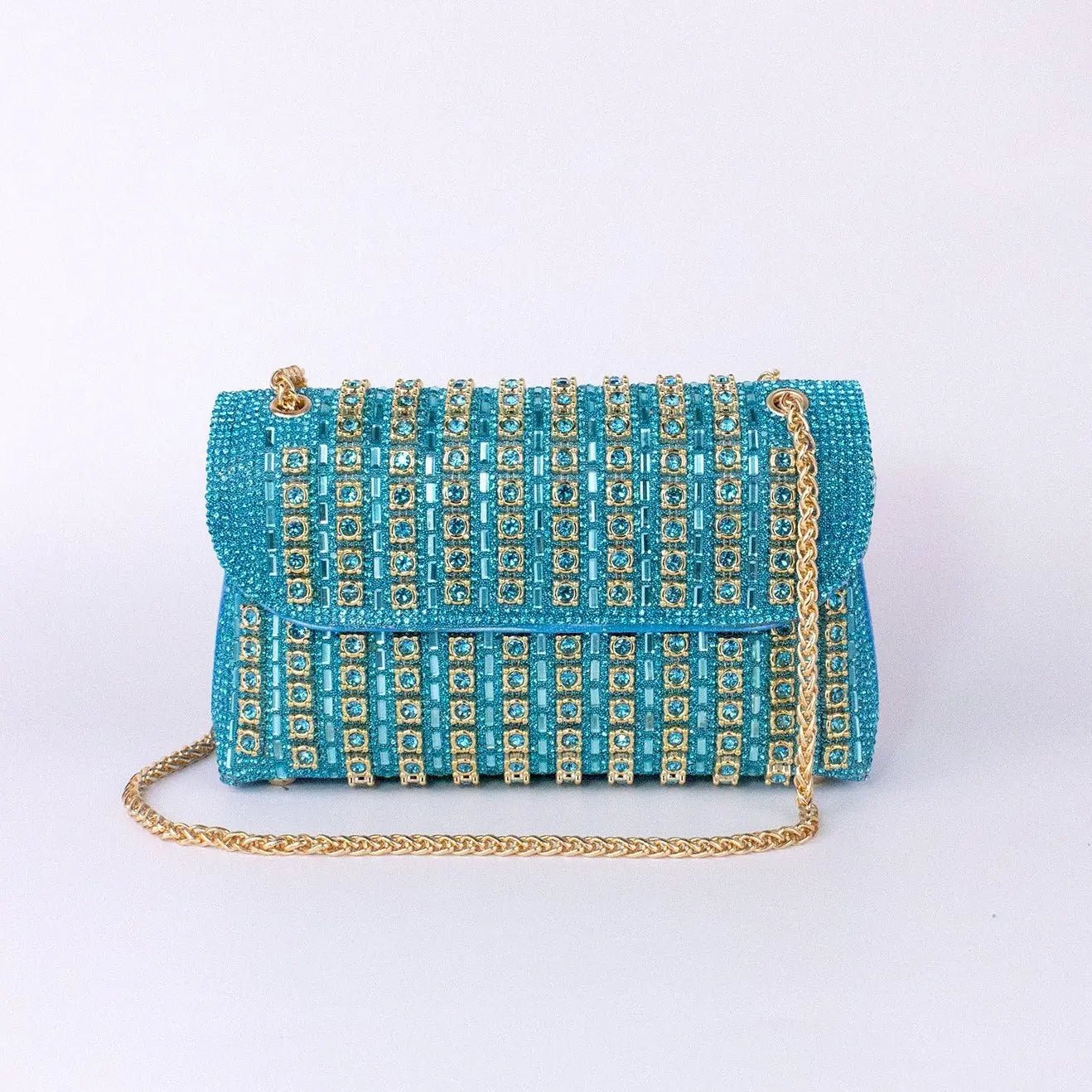 The Elara Crystal Clutch