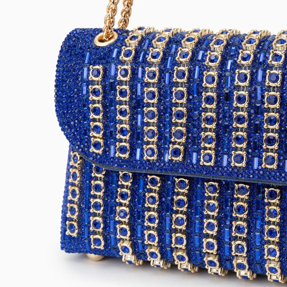 The Elara Crystal Clutch