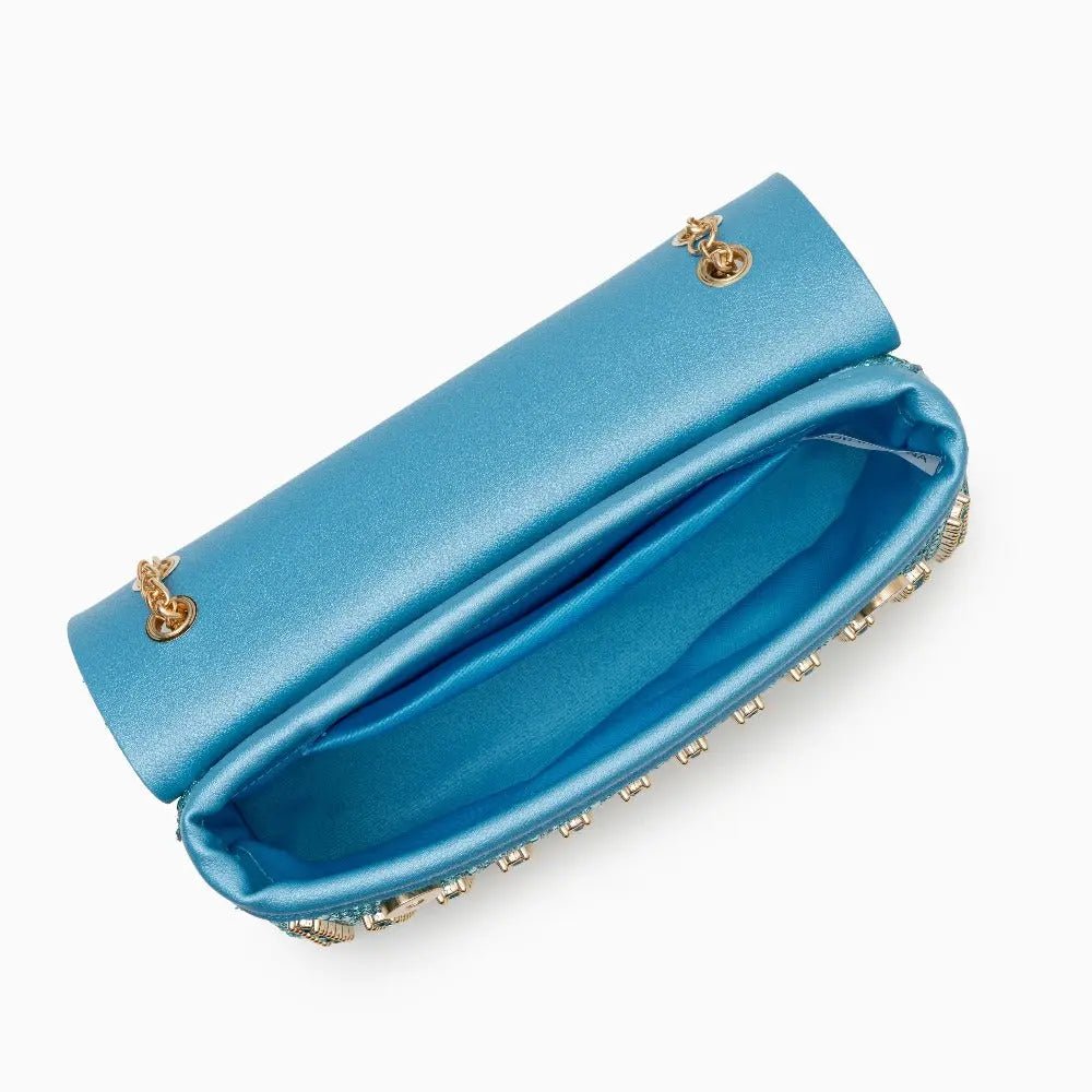 The Elara Crystal Clutch
