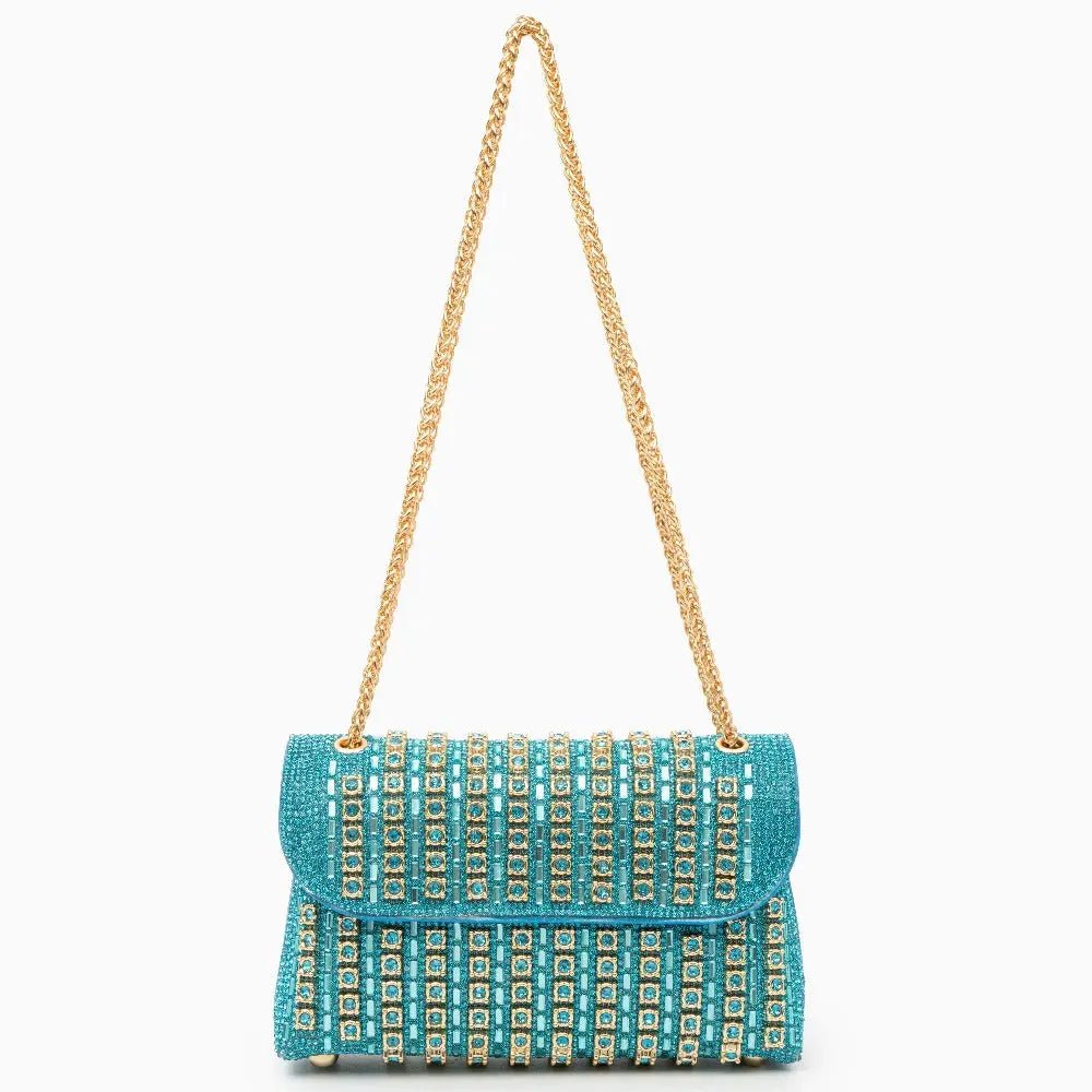 The Elara Crystal Clutch