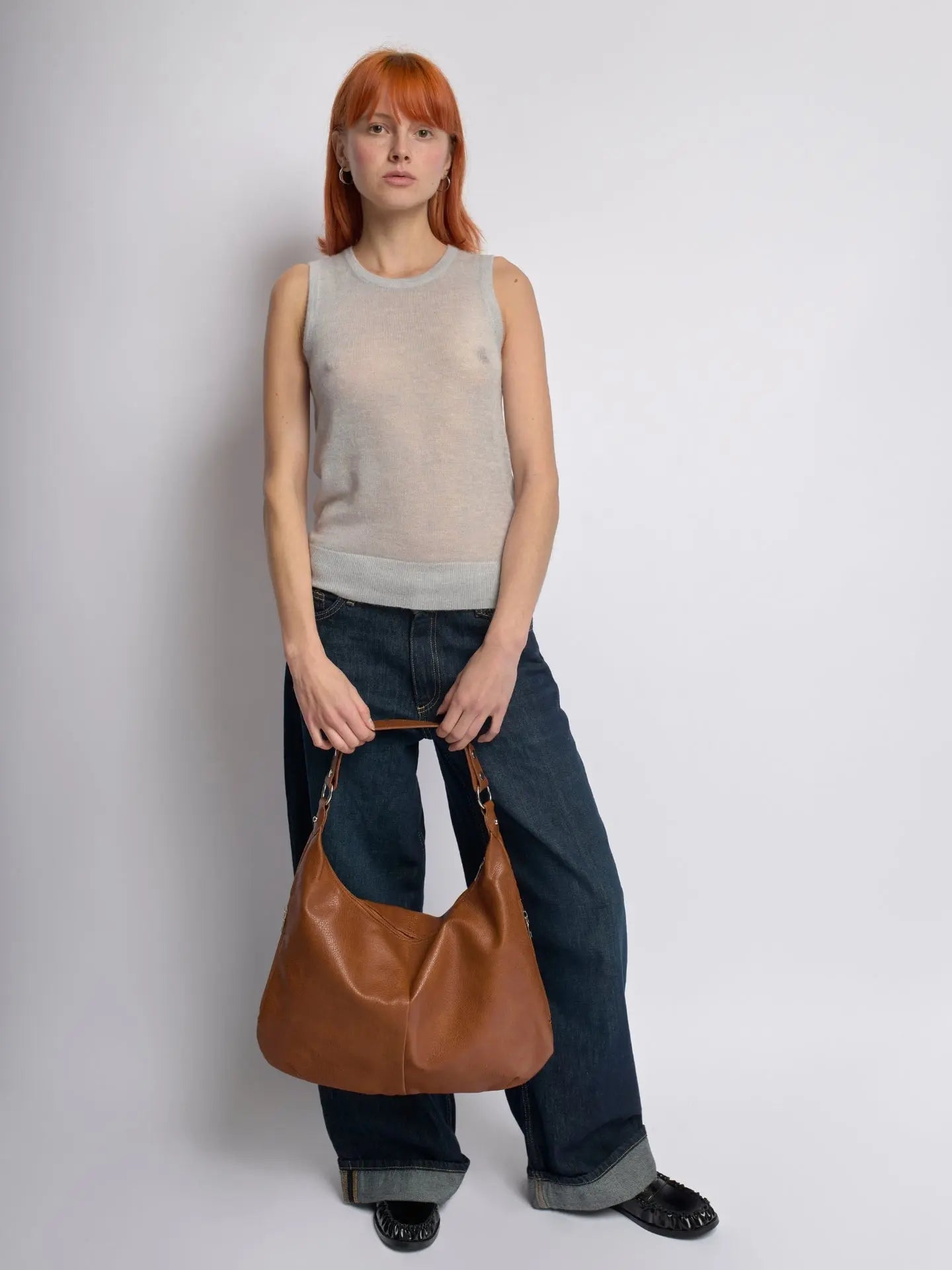 Elegant Black Hobo Bag – Versatile Style for Every Occasion