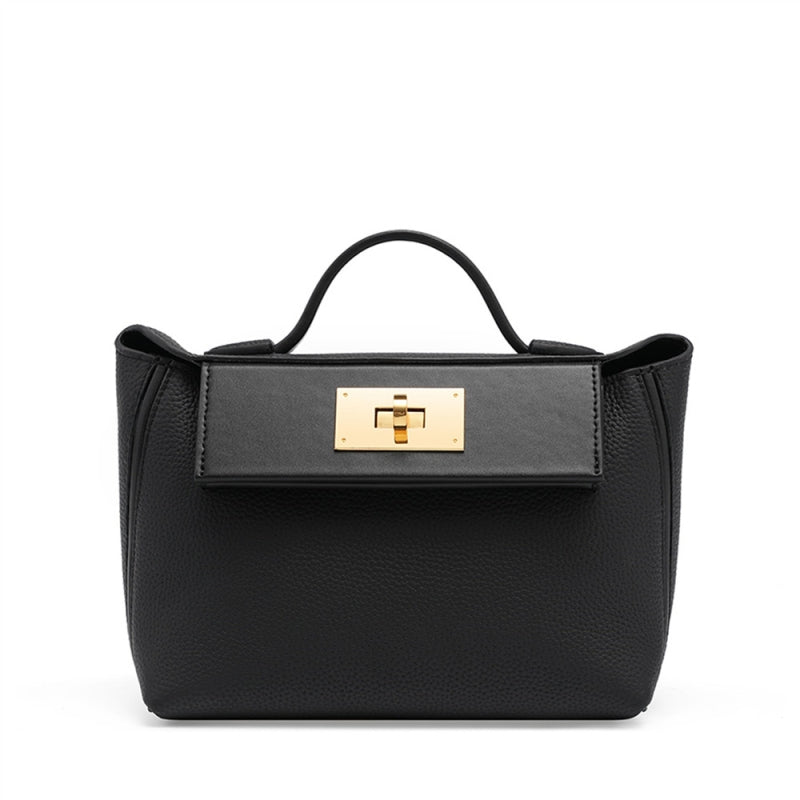 Sophia Twist-Lock Satchel