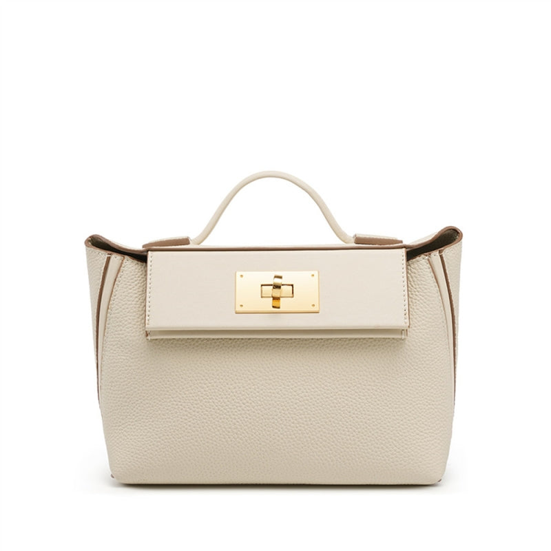 Sophia Twist-Lock Satchel
