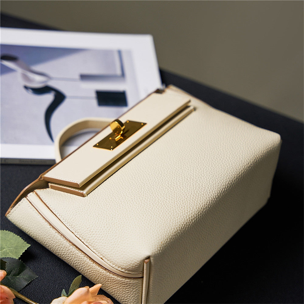 Sophia Twist-Lock Satchel