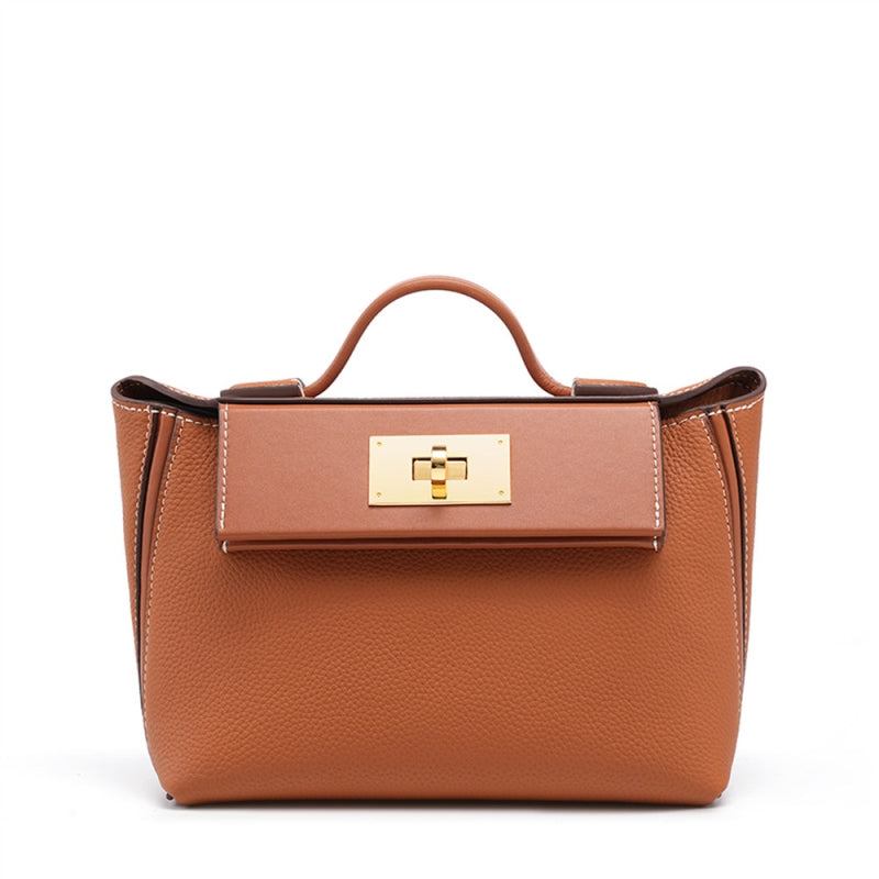 Sophia Twist-Lock Satchel