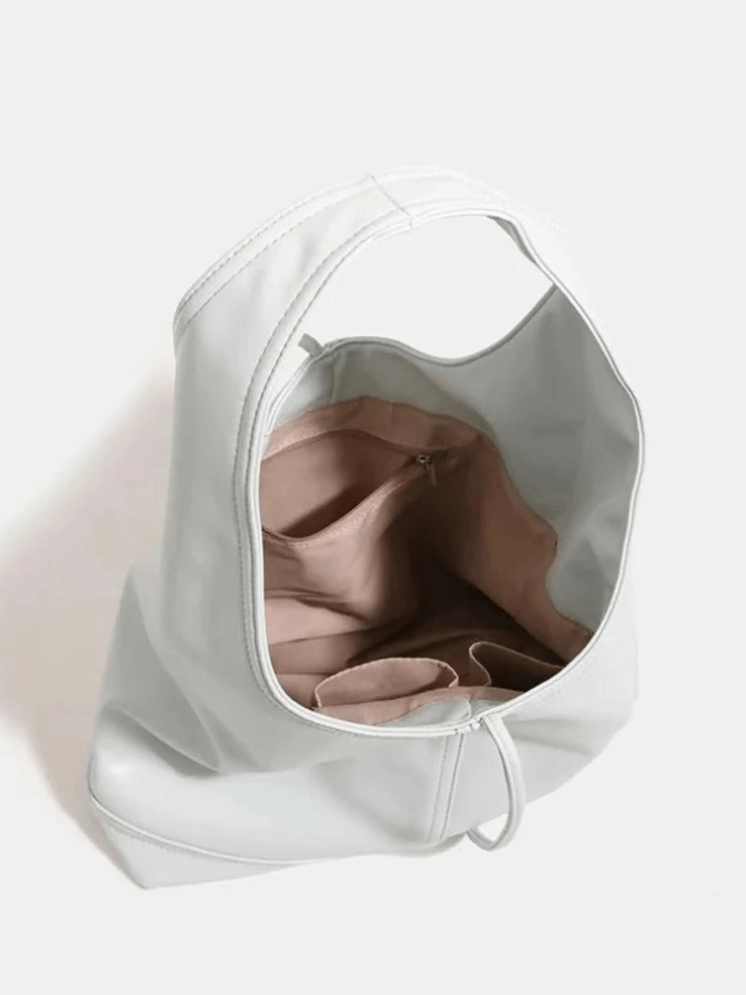 Sophia Vintage Brown Leather Tote Bag