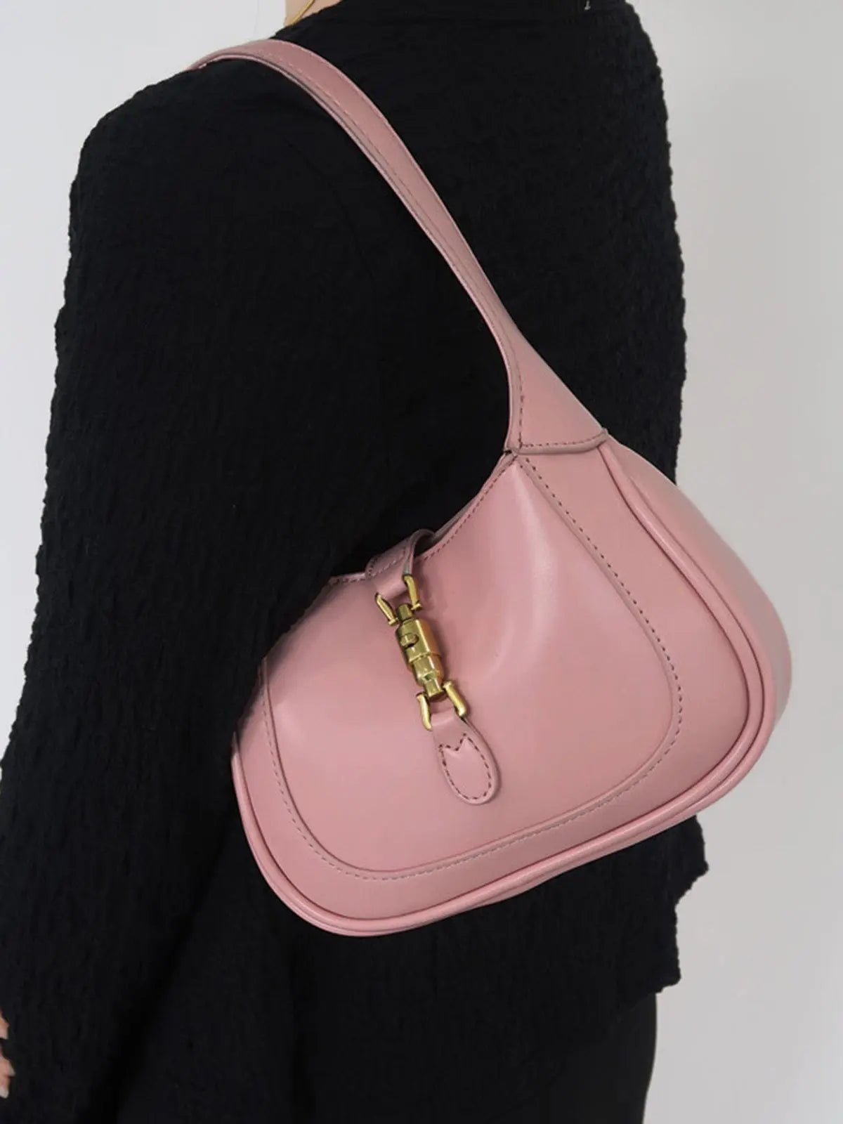 Lily – Elegant Mini Shoulder Bag with Buckle Detail