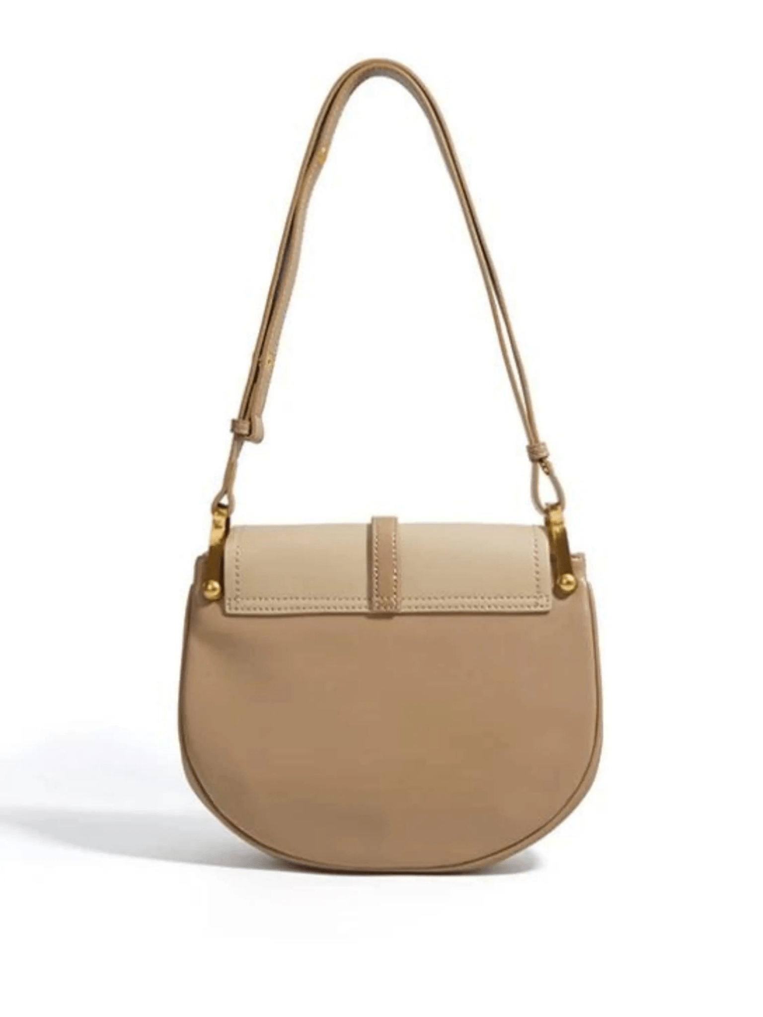 Lora Sophisticated Shoulder Bag – Nude & Cream