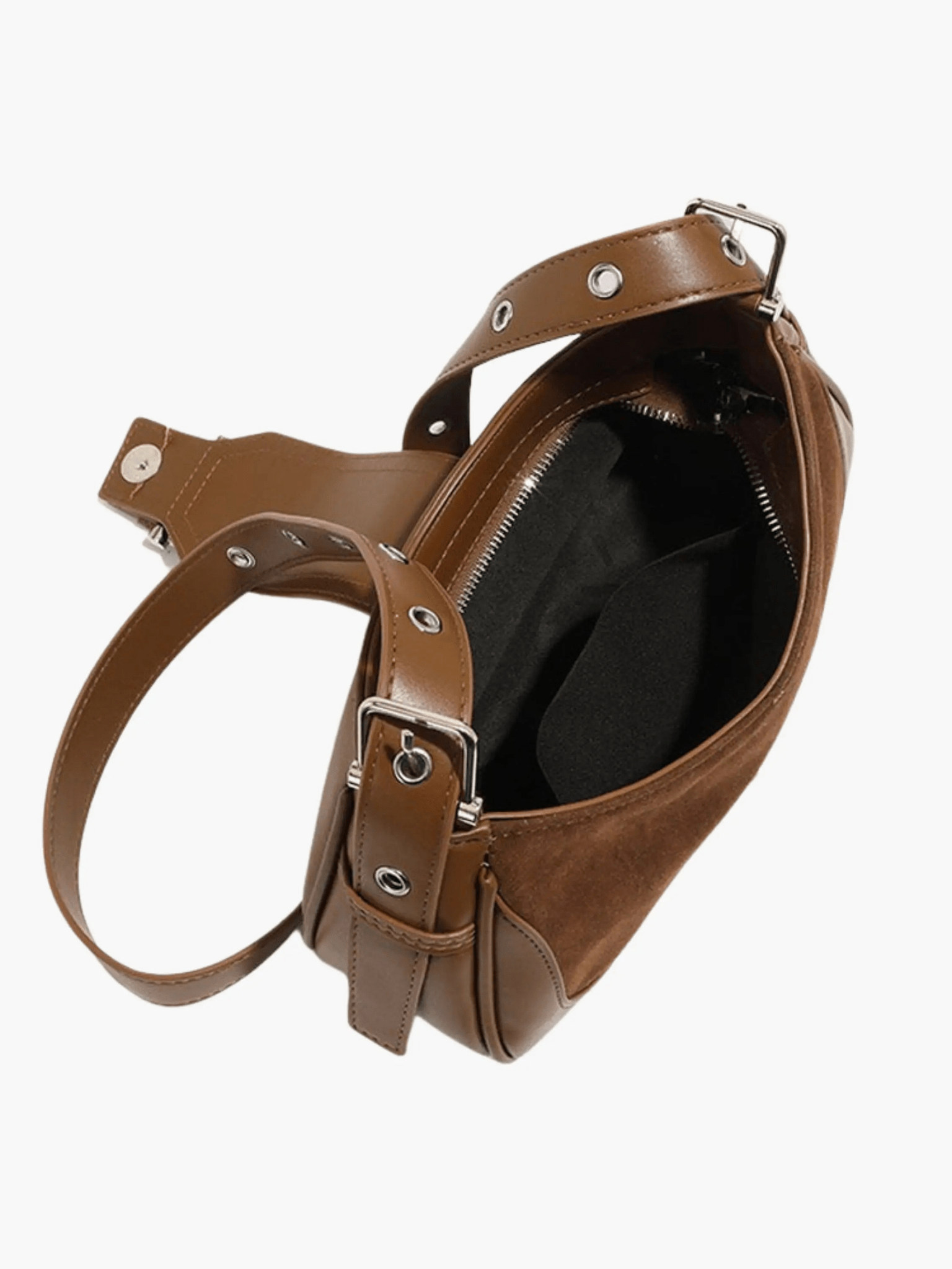 Lucia Buckle Detail Shoulder Bag