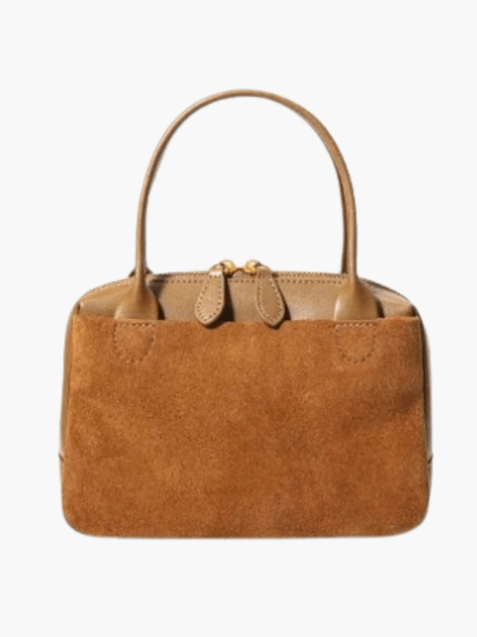 Luthira | Suede & Leather Handbag – Rustic Elegance