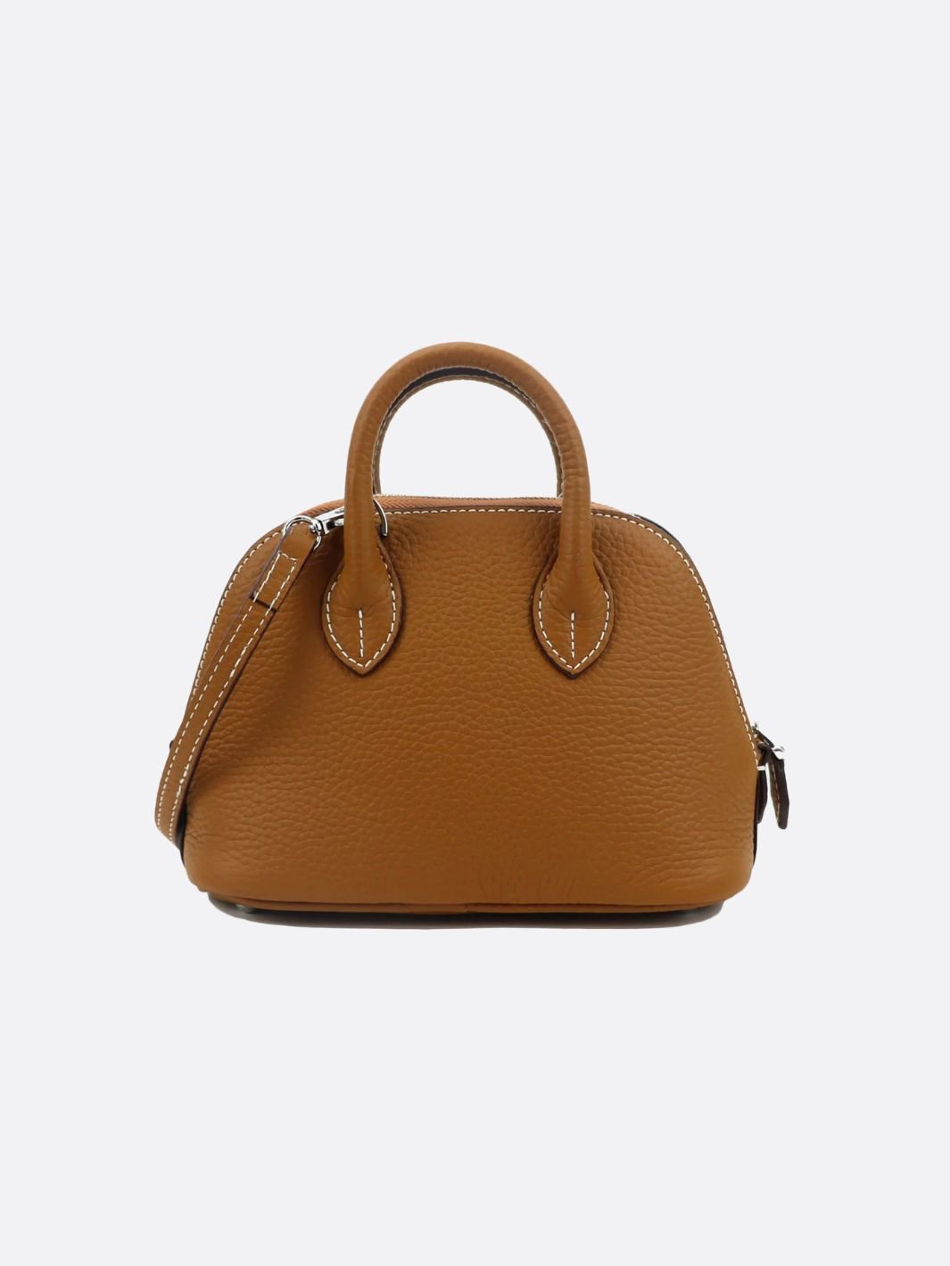 Elora Mini Camel Leather Handbag