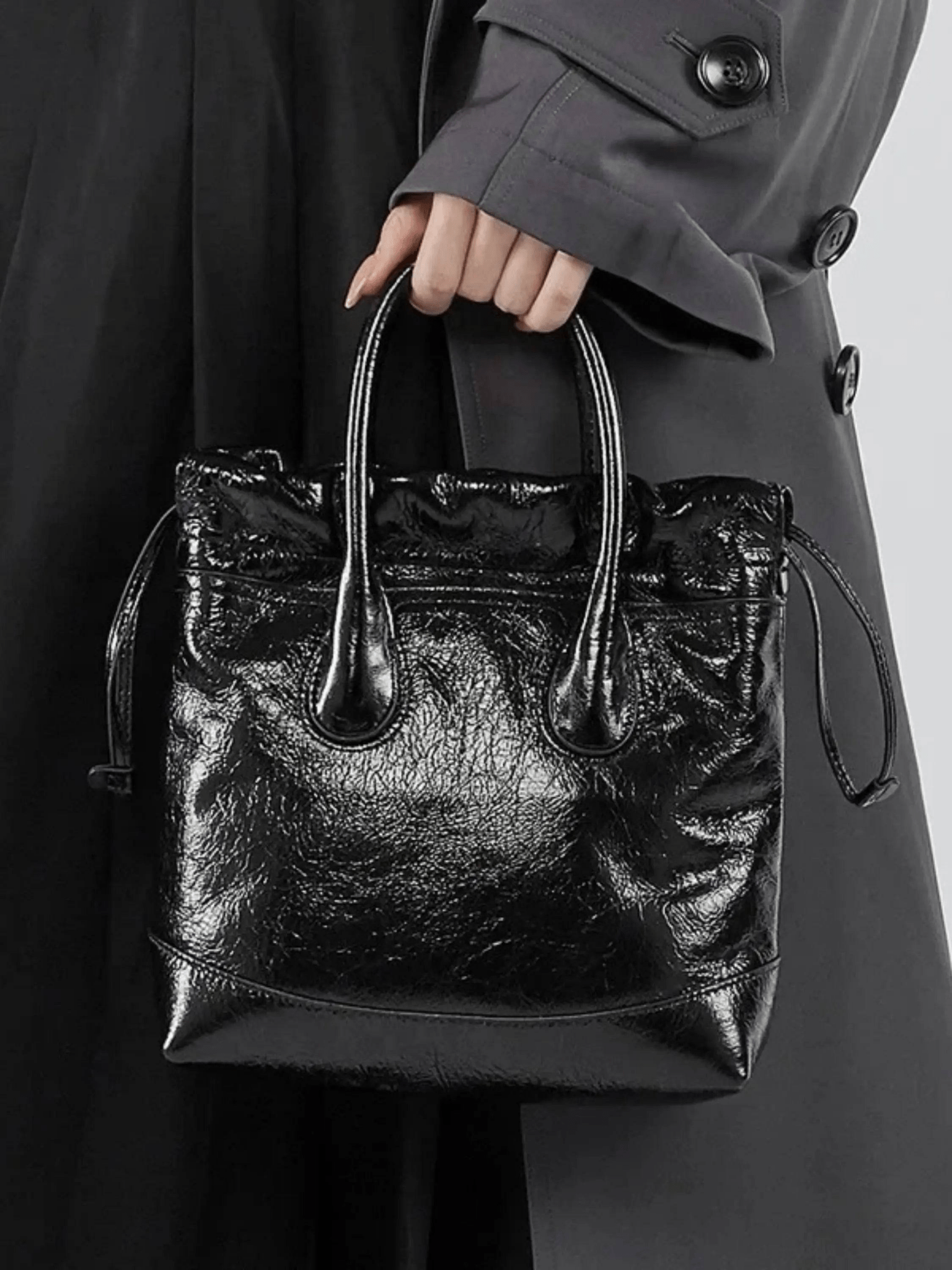 Polly Glossy Tote Bag