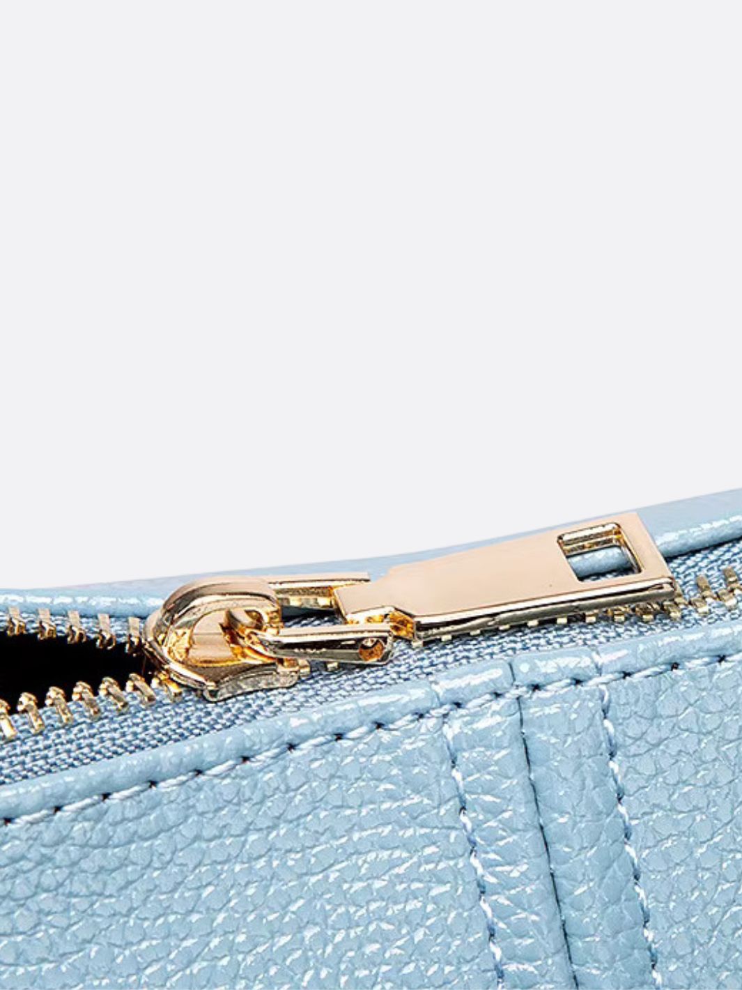 Aurora – Sky Blue Leather Satchel